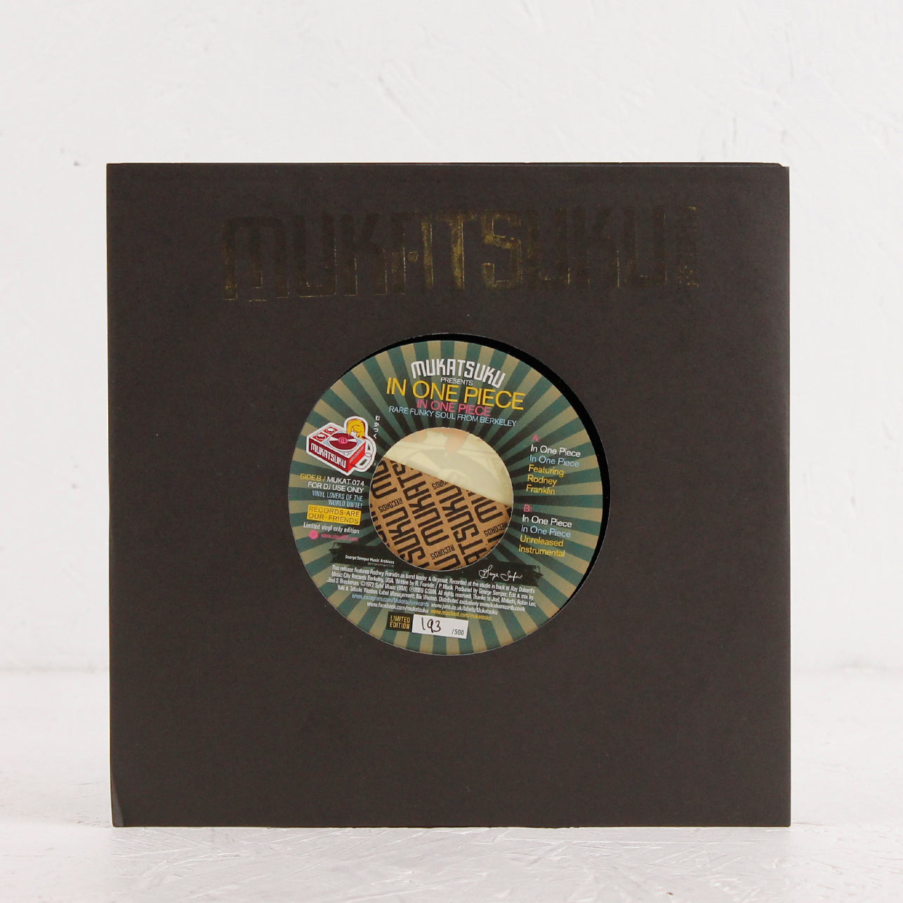 In One Piece – Vinyl 7"