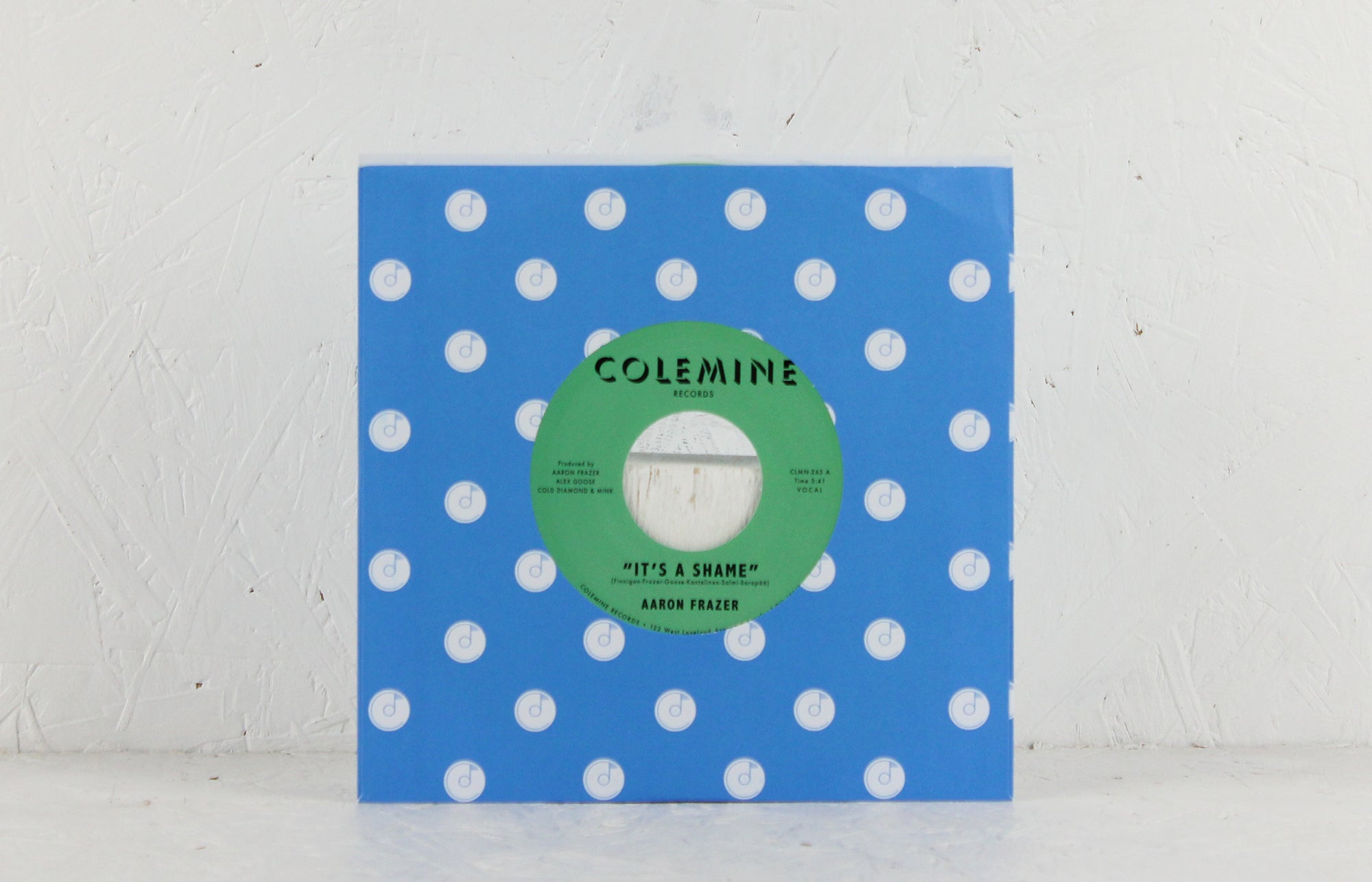 It's A Shame (Natural w/ Green Swirl vinyl) – Vinyl 7"