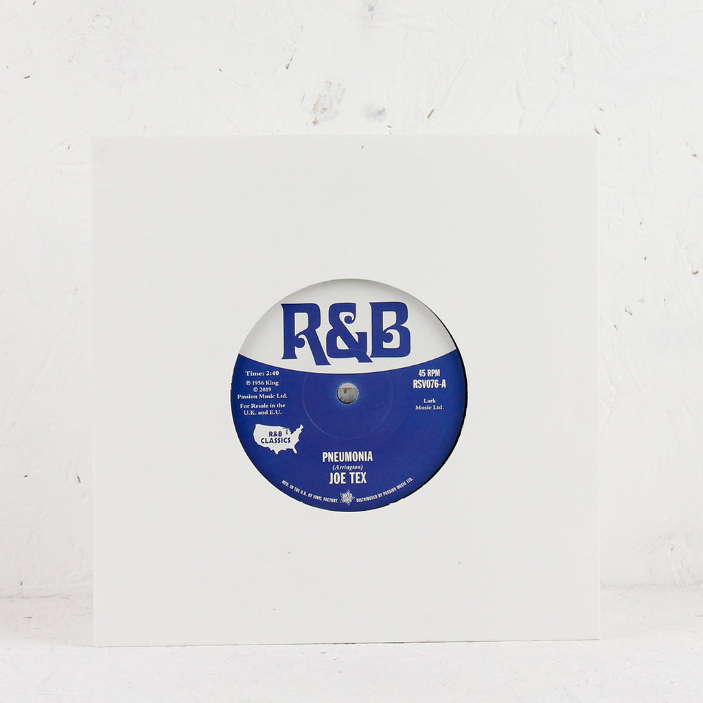 Pneumonia / Fever ‎– Vinyl 7"