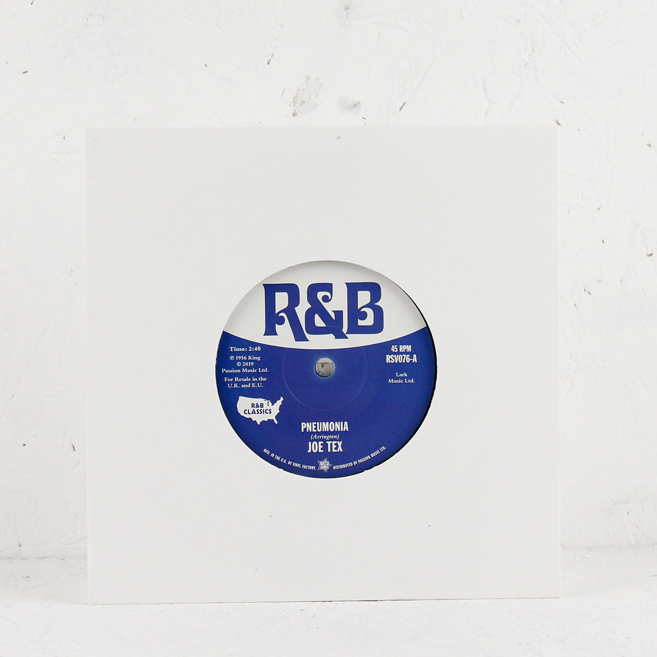 Pneumonia / Fever ‎– Vinyl 7"