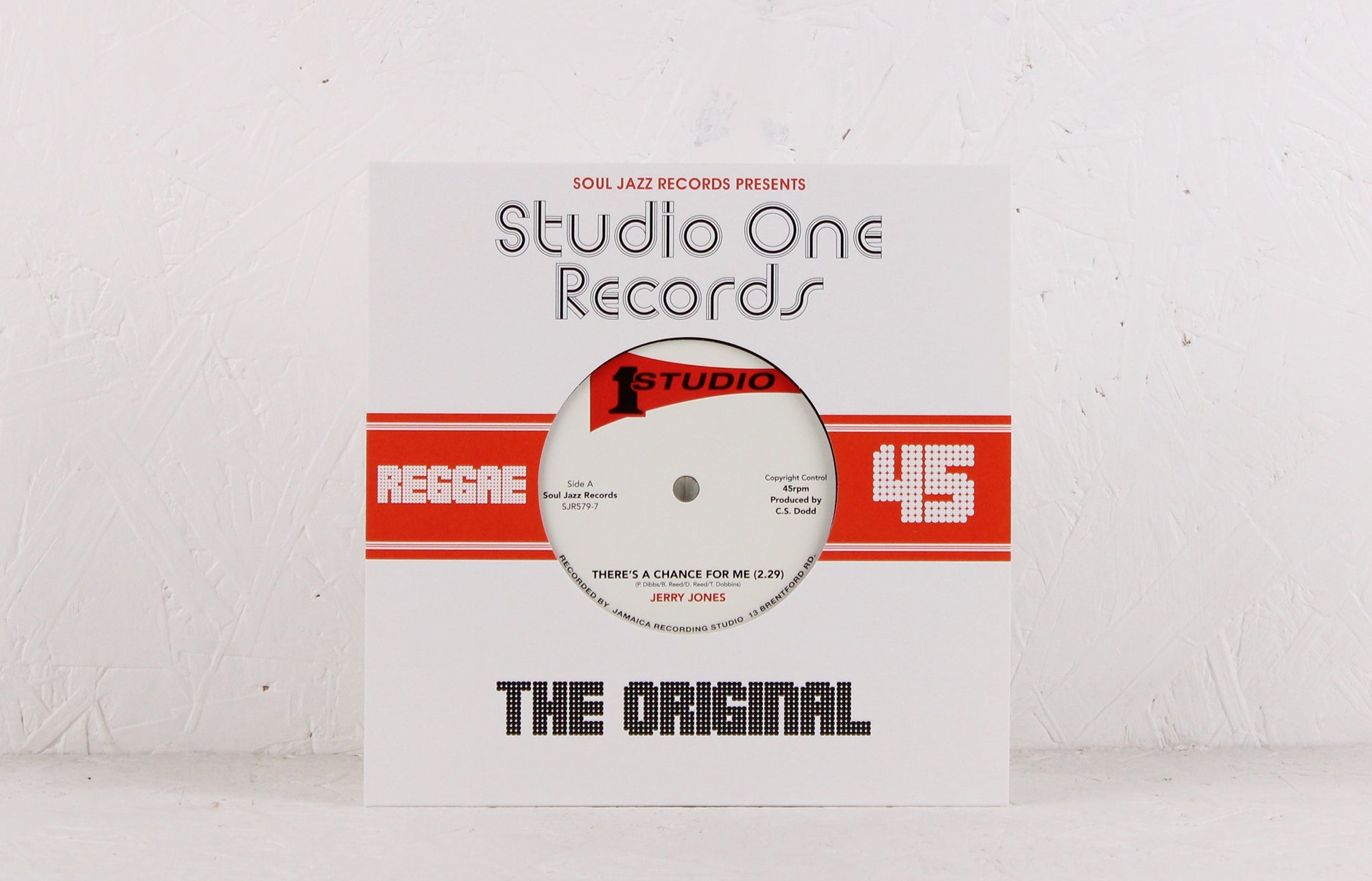Jerry Jones – There's A Chance For Me / Trying Times – Vinyl 7"