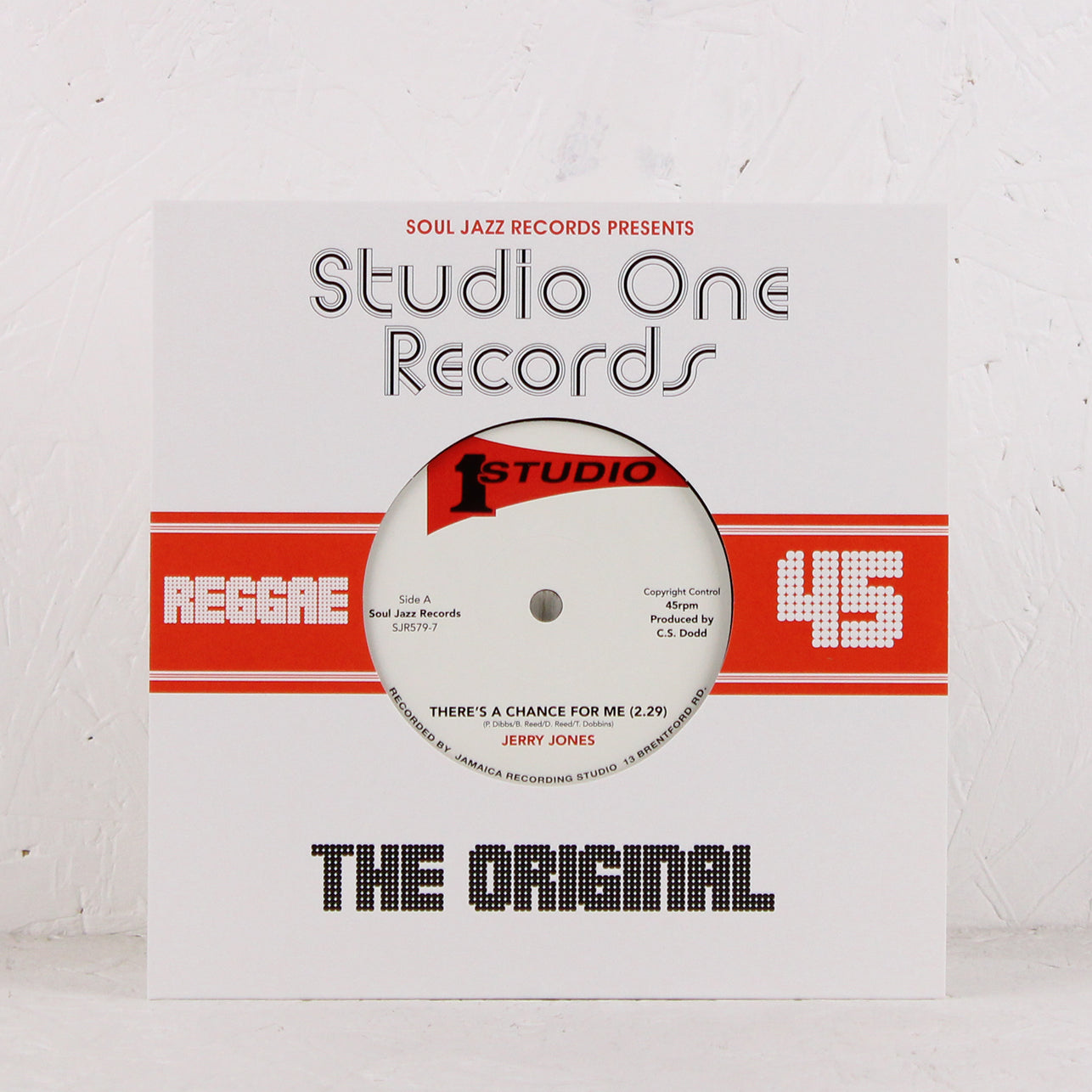 Jerry Jones – There's A Chance For Me / Trying Times – Vinyl 7"
