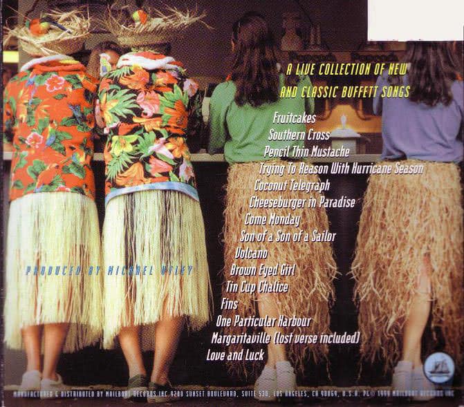 Jimmy Buffett — Live Tuesdays, Thursdays, Saturdays (2-LP)