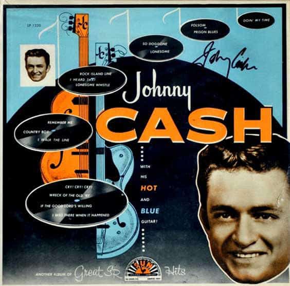 Johnny Cash — With His Hot And Blue Guitar