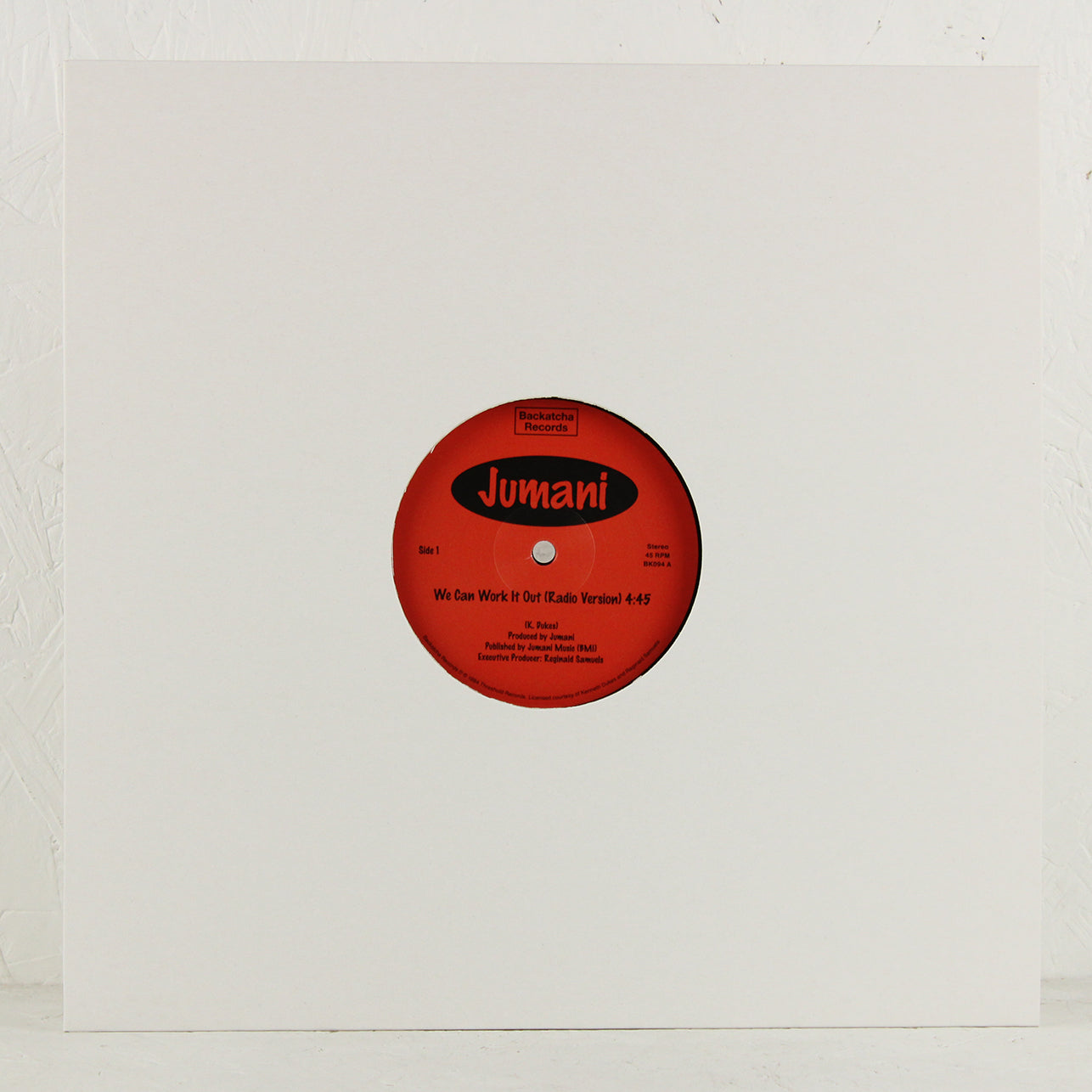 We Can Work It Out – Vinyl 12"