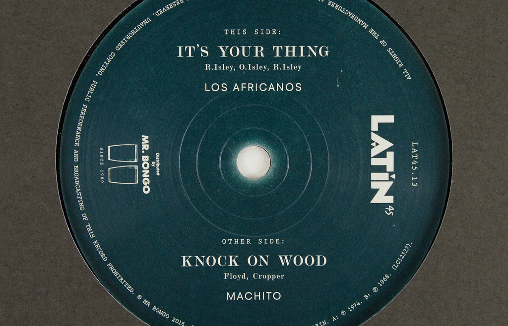 Los Africanos – It's Your Thing / Machito – Knock On Wood – 7" Vinyl