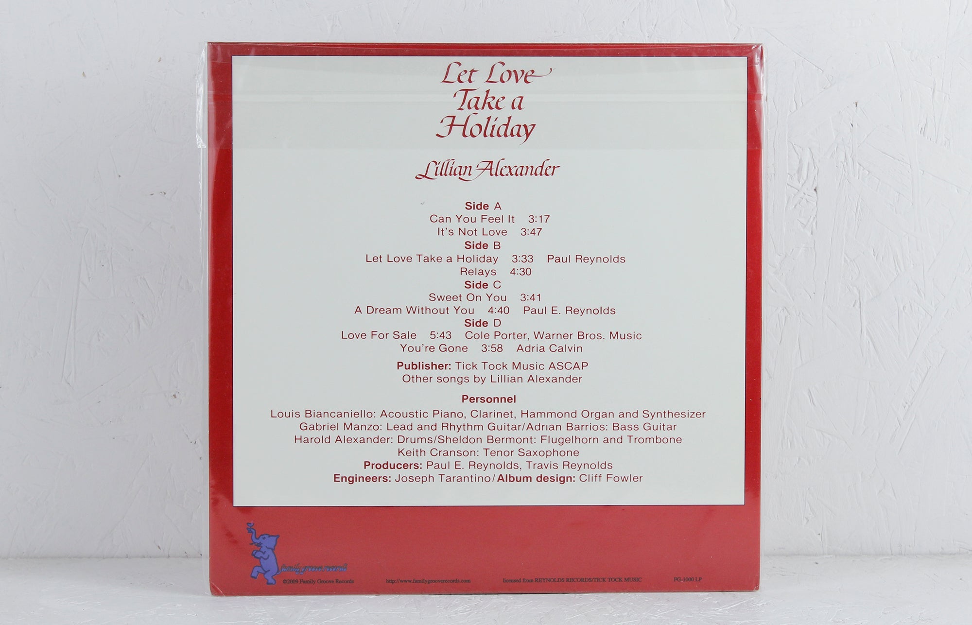 Let Love Take A Holiday – 2-LP Vinyl