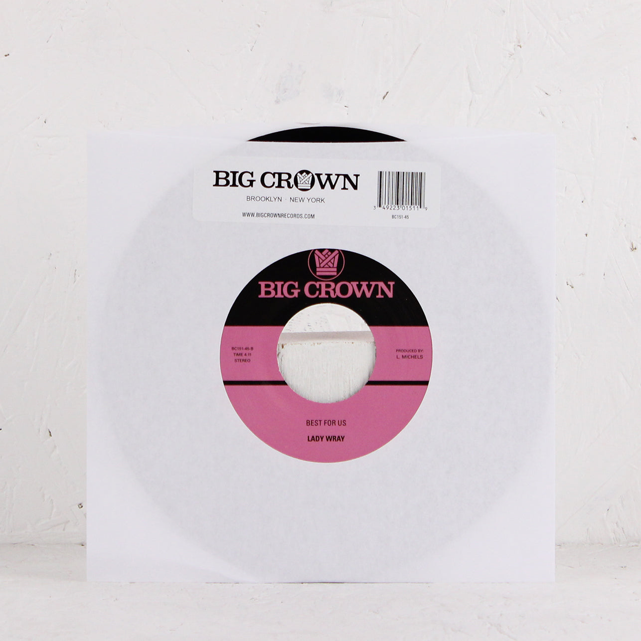 Be A Witness / Best For Us - Vinyl 7"