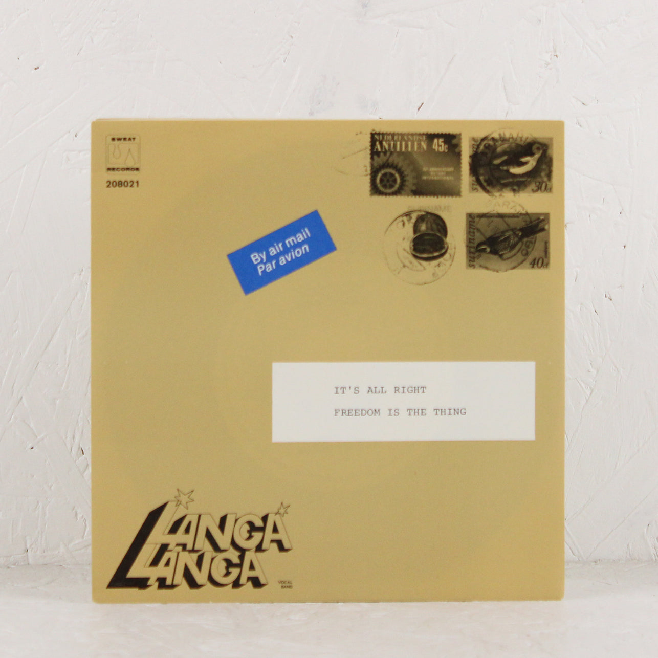 It's All Right / Freedom Is The Thing (dead stock) – Vinyl LP