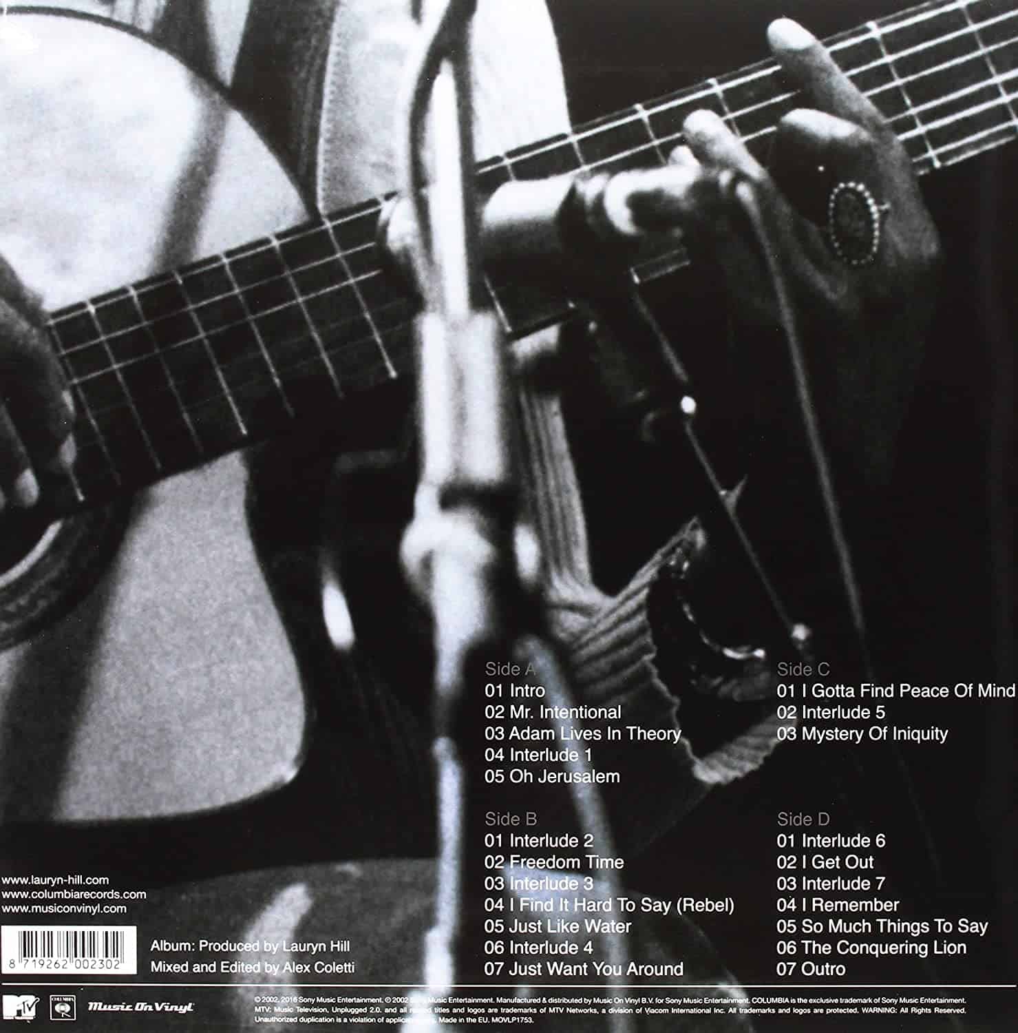 Lauryn Hill — MTV Unplugged 2.0 (2-LP)