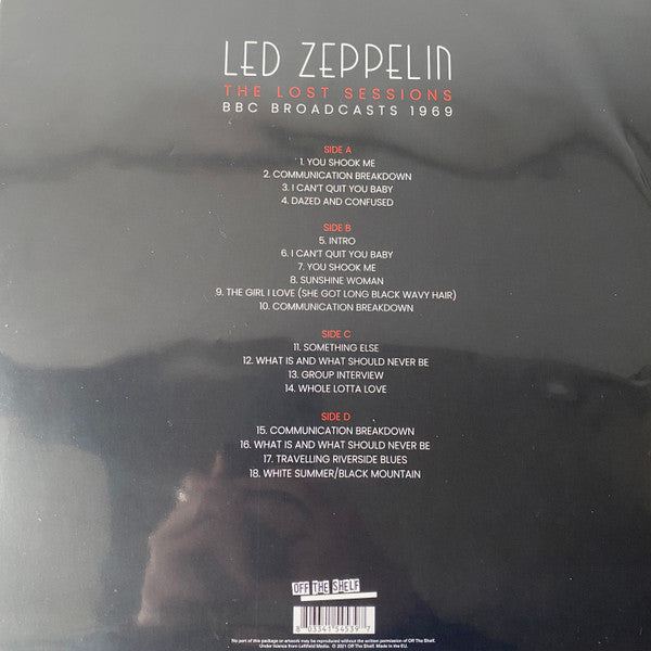 Led Zeppelin — The Lost Sessions (2-LP)