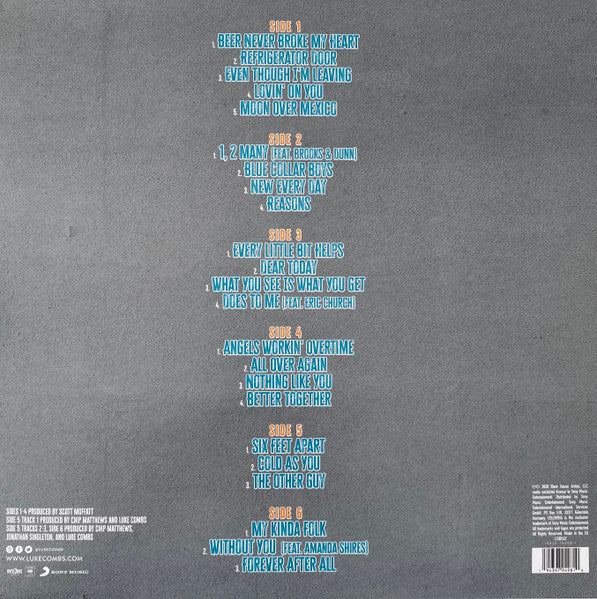 Luke Combs — What You See Ain’t Always What You Get (3-LP)