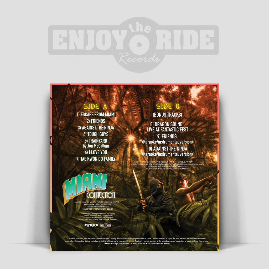 Miami Connection Vinyl Soundtrack (ETR119)