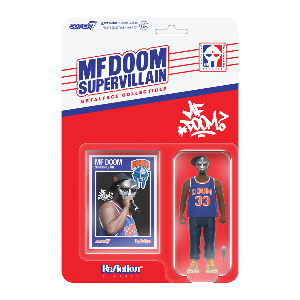 NYC Super Villain ReAction (3.75" Figure + Trading Card)