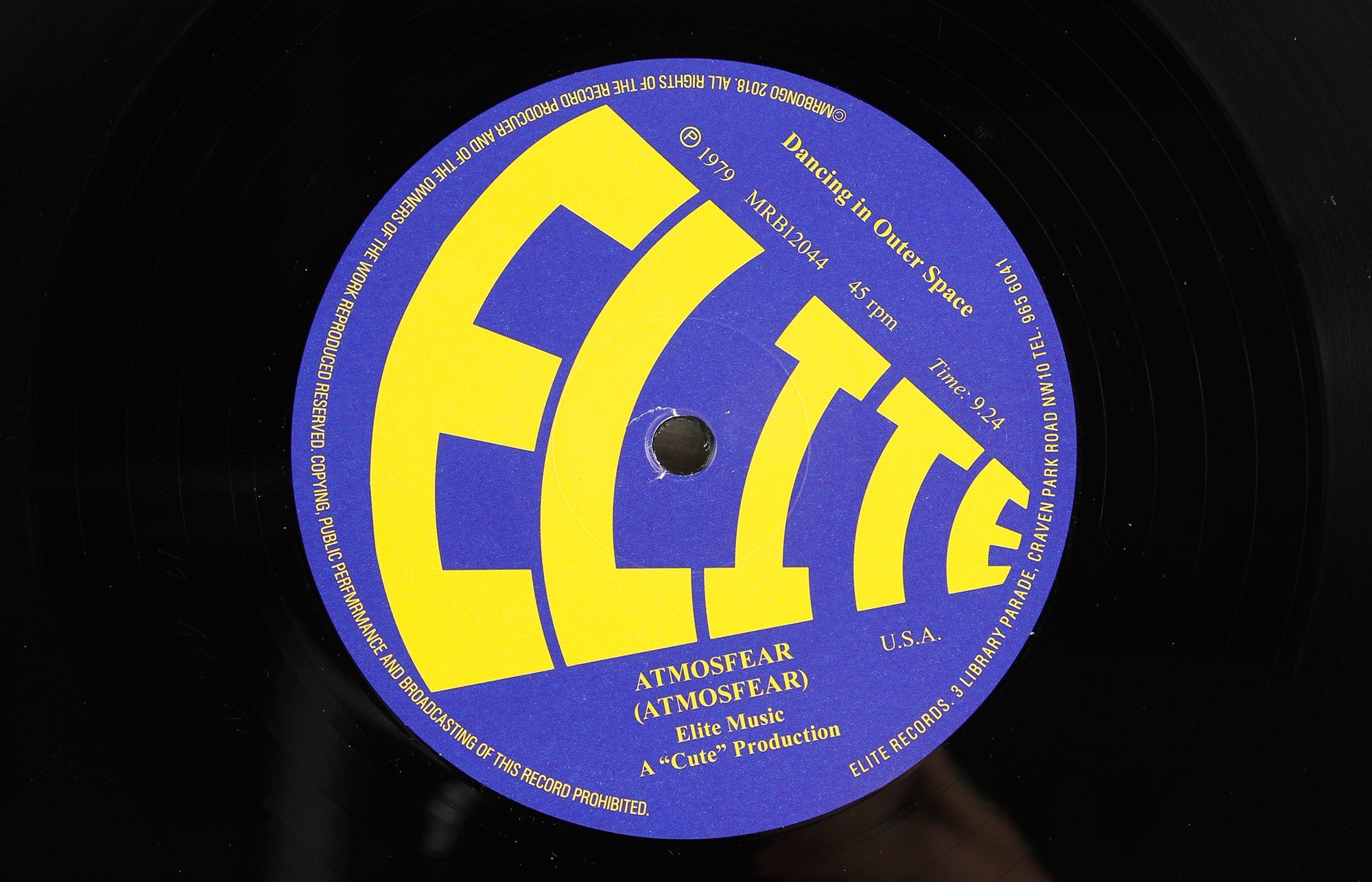 Dancing In Outer Space  / Outer Space – Vinyl 12"