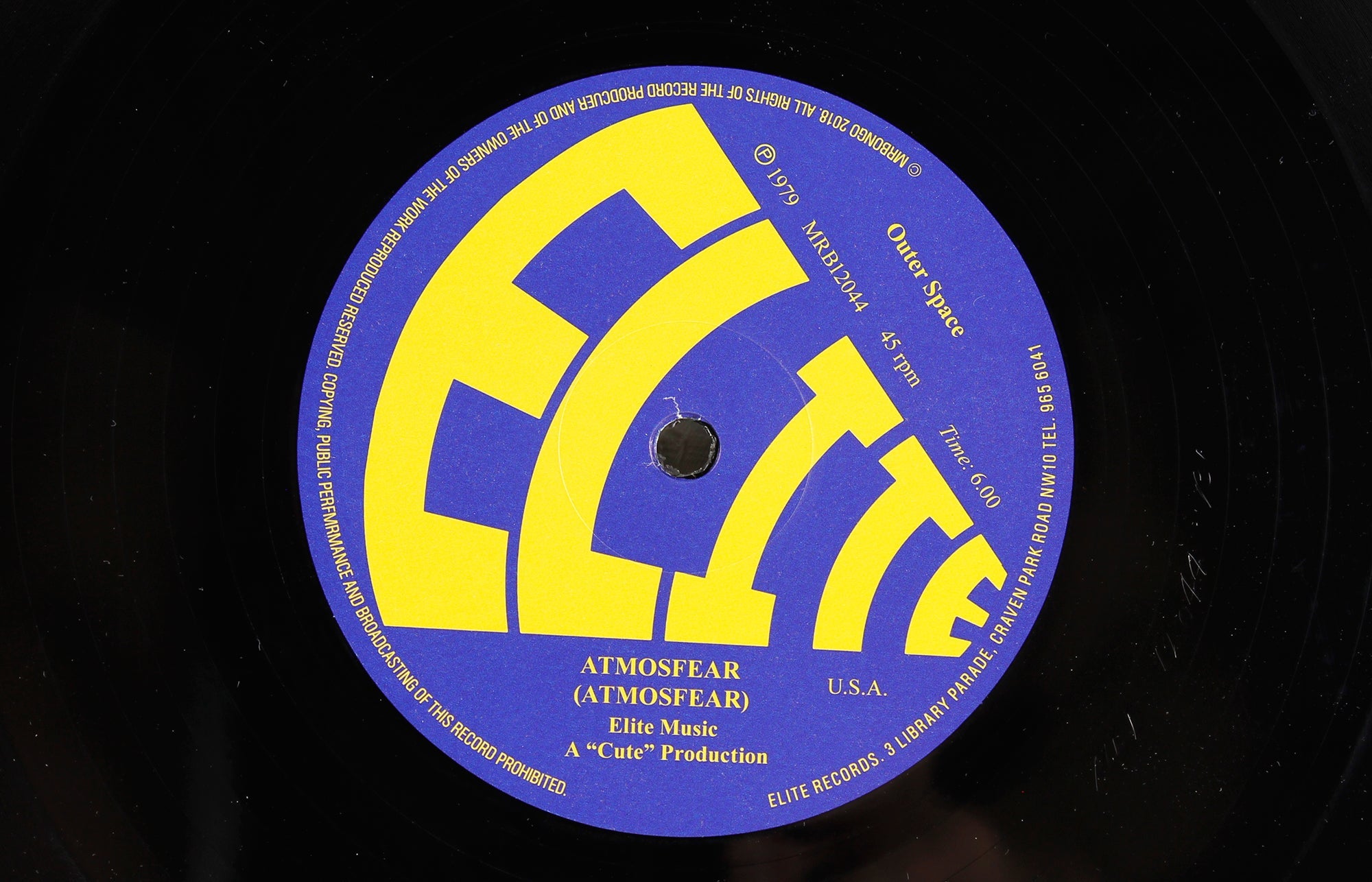 Dancing In Outer Space  / Outer Space – Vinyl 12"