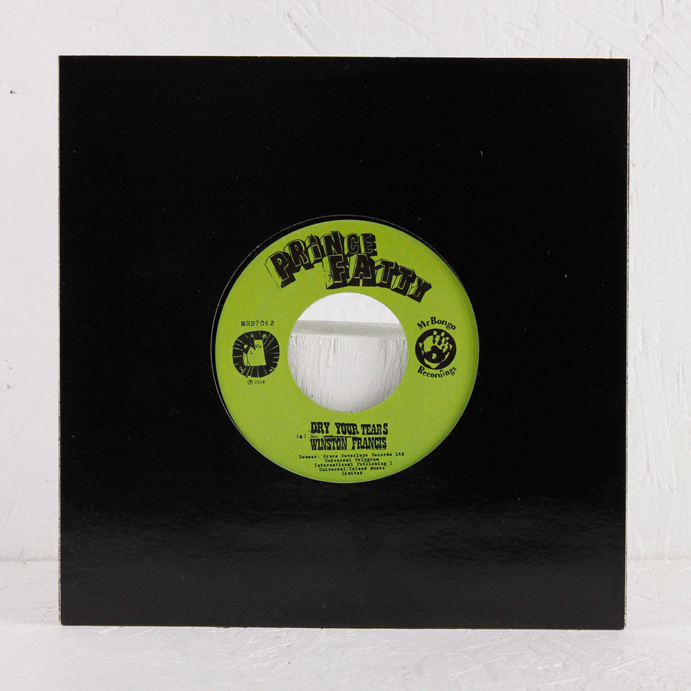 Prince Fatty – Dry Your Tears ft. Winston Francis / Christopher Columbus ft. Little Roy – 7" Vinyl