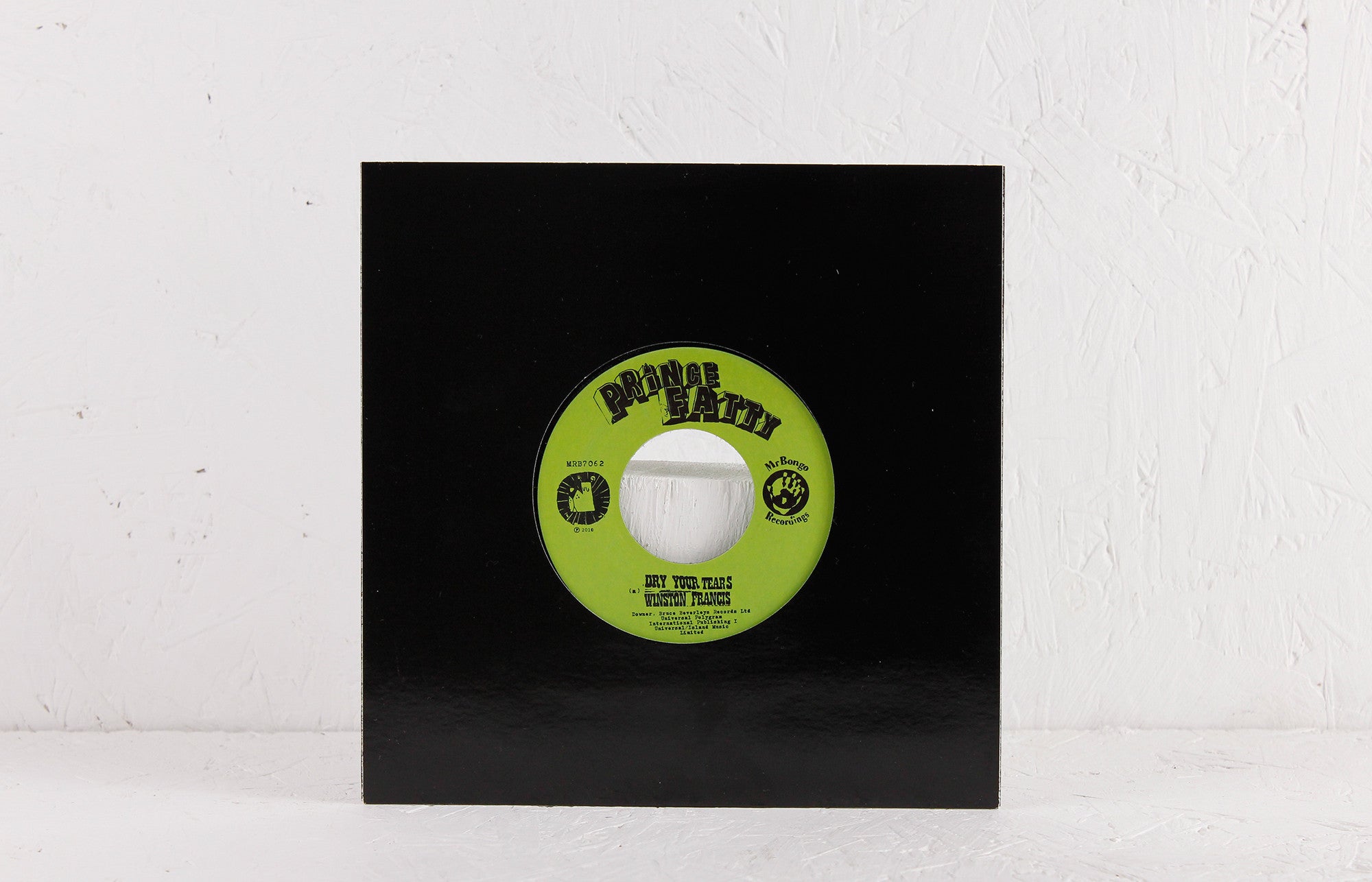 Prince Fatty – Dry Your Tears ft. Winston Francis / Christopher Columbus ft. Little Roy – 7" Vinyl