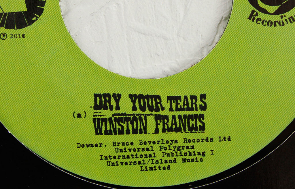 Prince Fatty – Dry Your Tears ft. Winston Francis / Christopher Columbus ft. Little Roy – 7" Vinyl