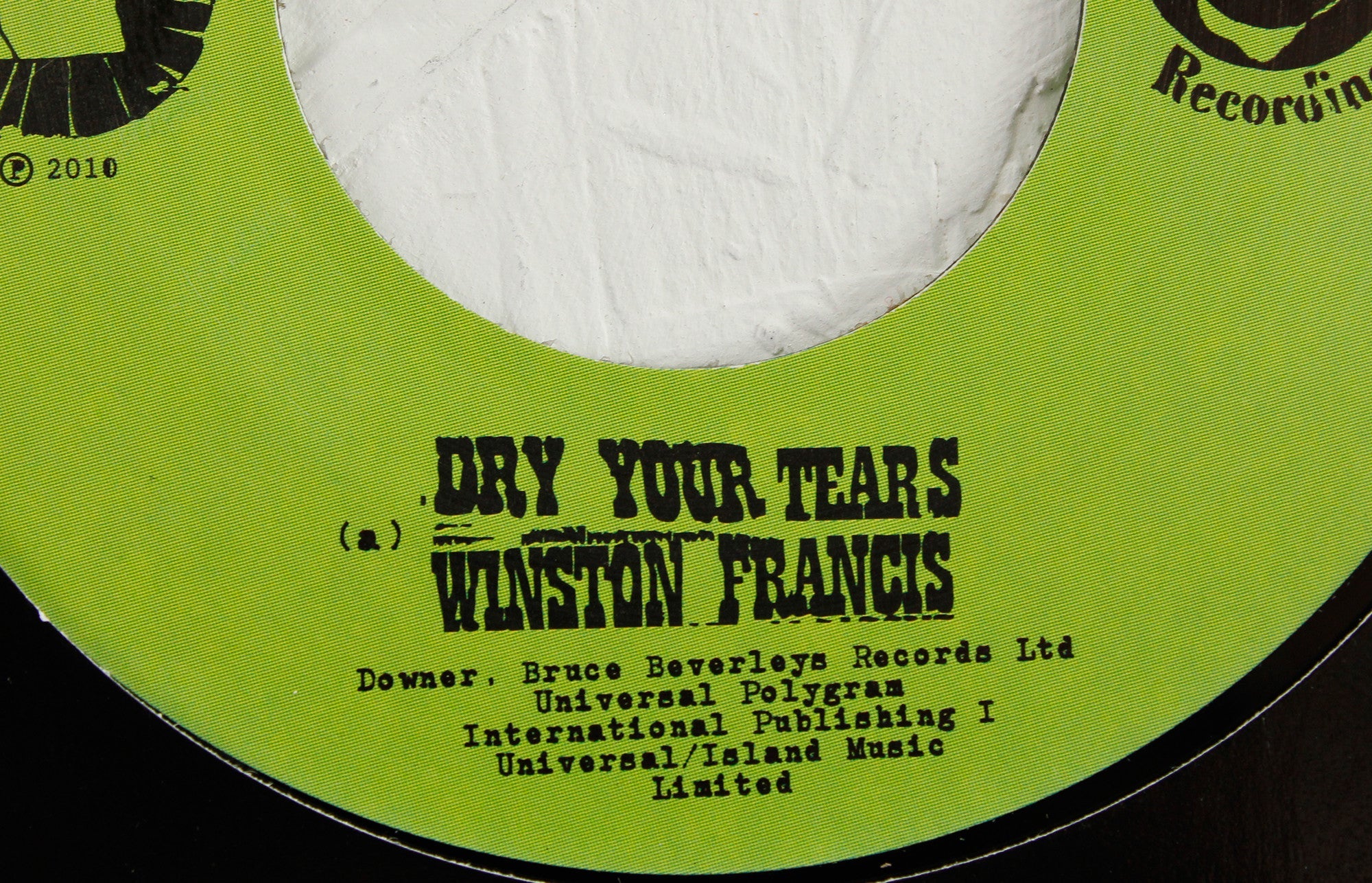 Prince Fatty – Dry Your Tears ft. Winston Francis / Christopher Columbus ft. Little Roy – 7" Vinyl