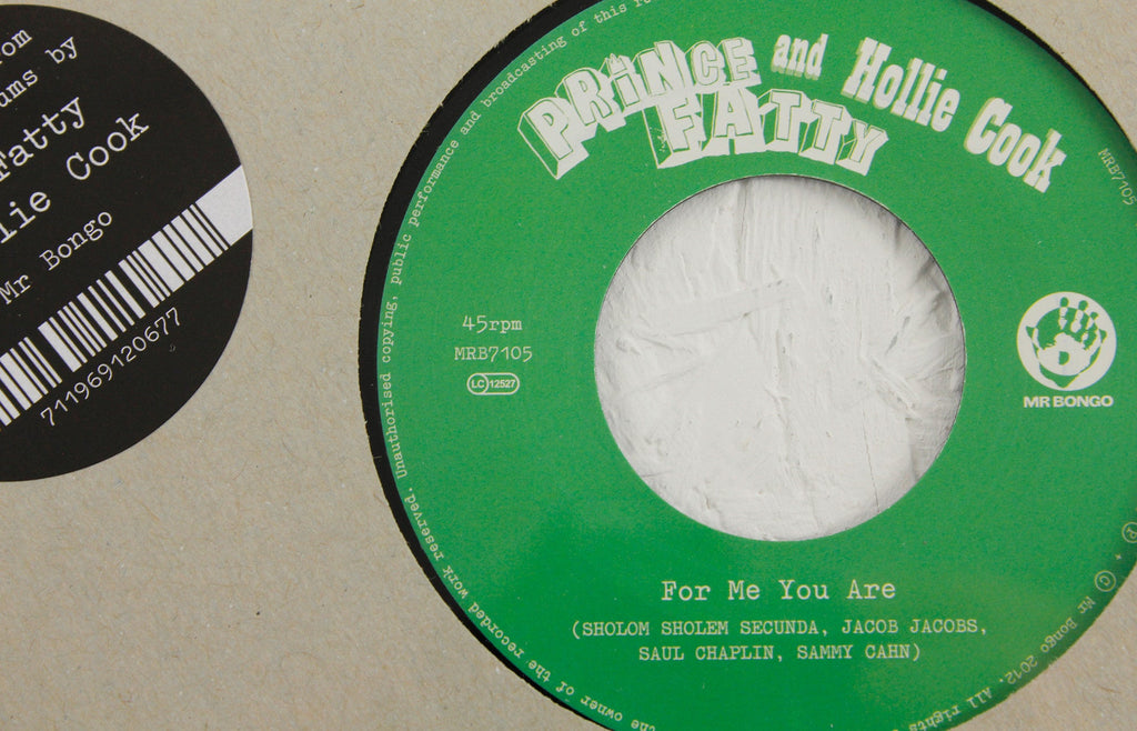 Prince Fatty & Hollie Cook – For Me You Are – 7" Vinyl