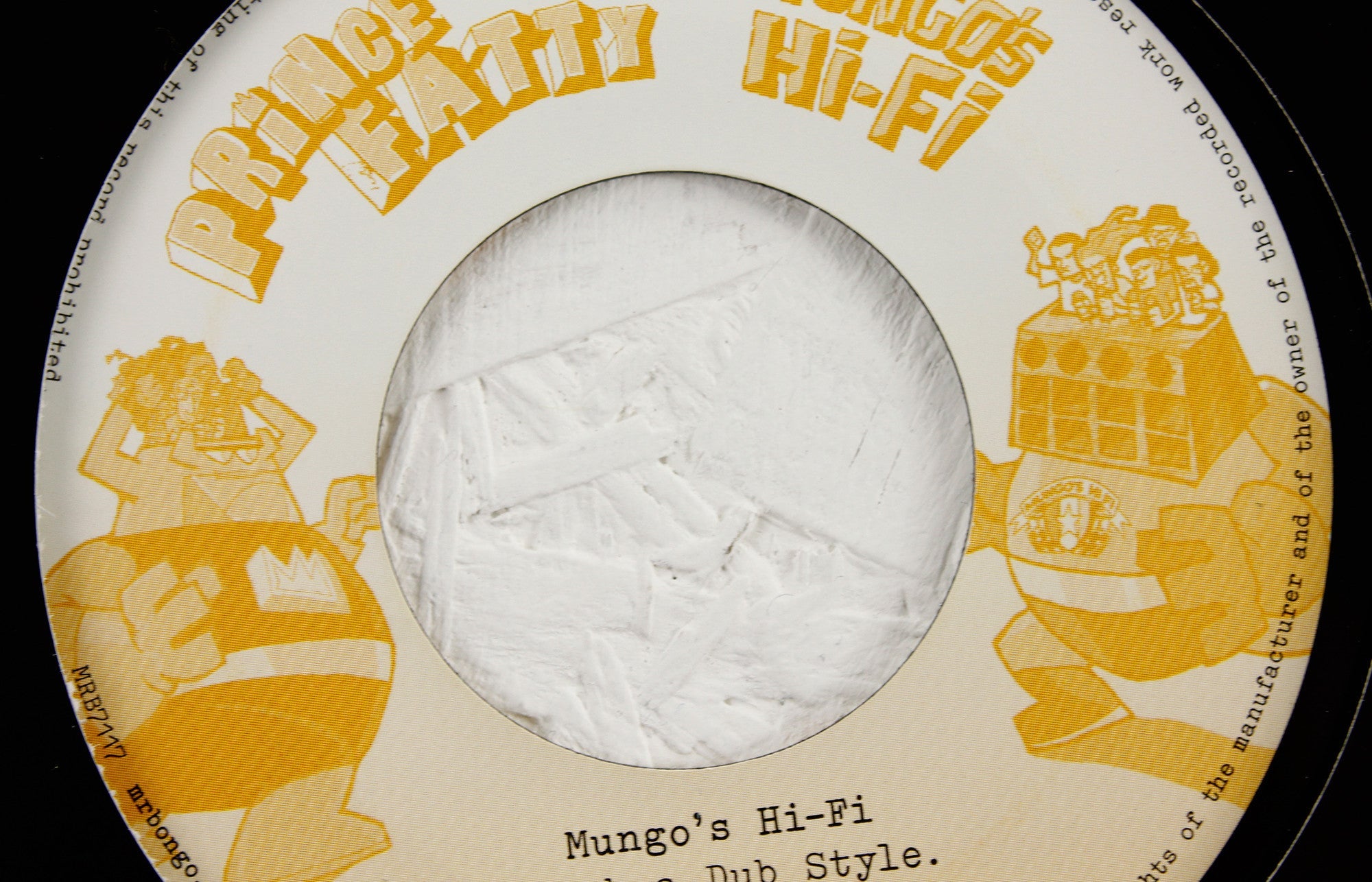 Mungo's Hi Fi – Scrub A Dub Style ft. Sugar Minott (Prince Fatty Mix) / (Original) – 7" Vinyl