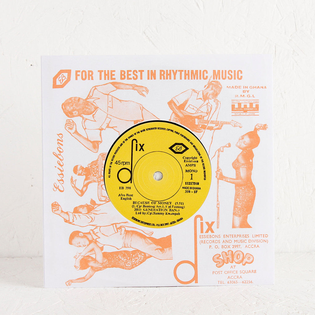 3rd Generation Band – Because Of Money / Obi Ye Saa Wui – 7"