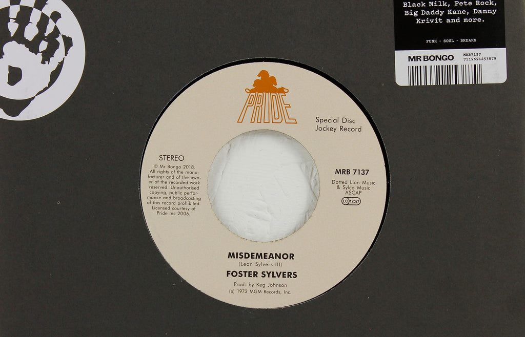 Misdemeanour / When I'm Near You – Vinyl 7"