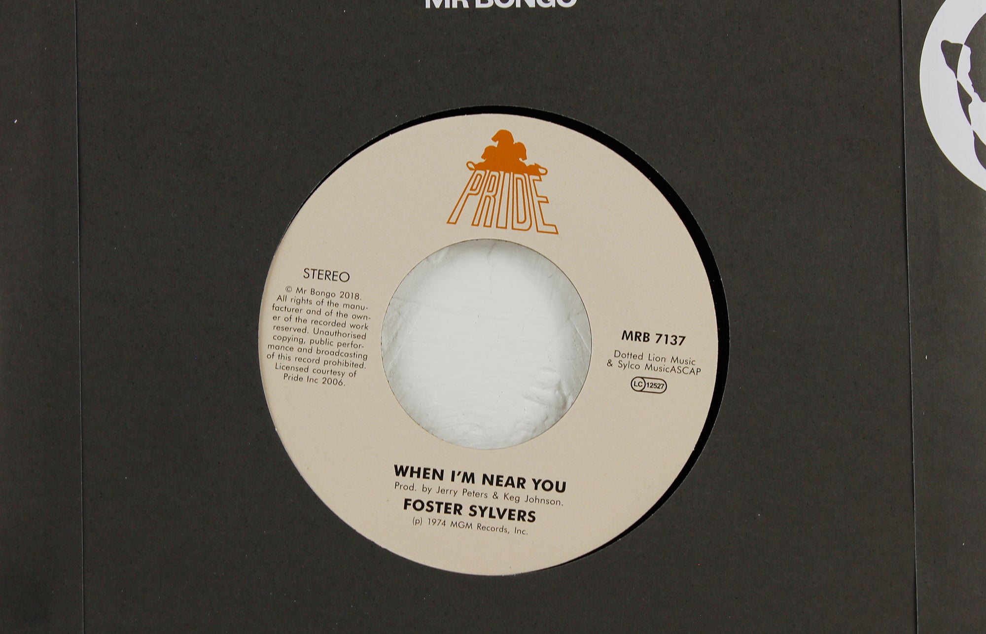 Misdemeanour / When I'm Near You – Vinyl 7"