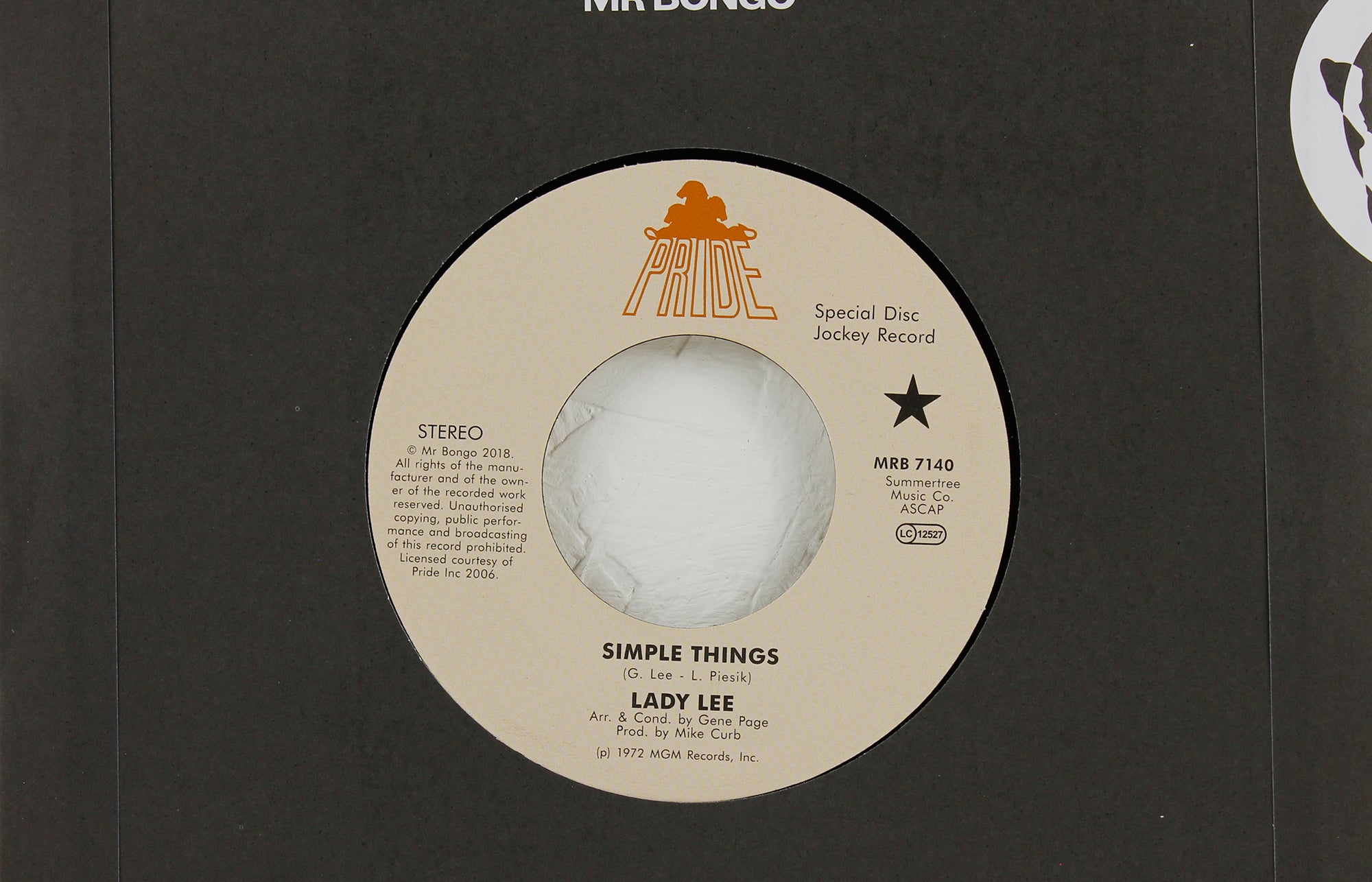 Whatever's Fair / Simple Things – Vinyl 7"