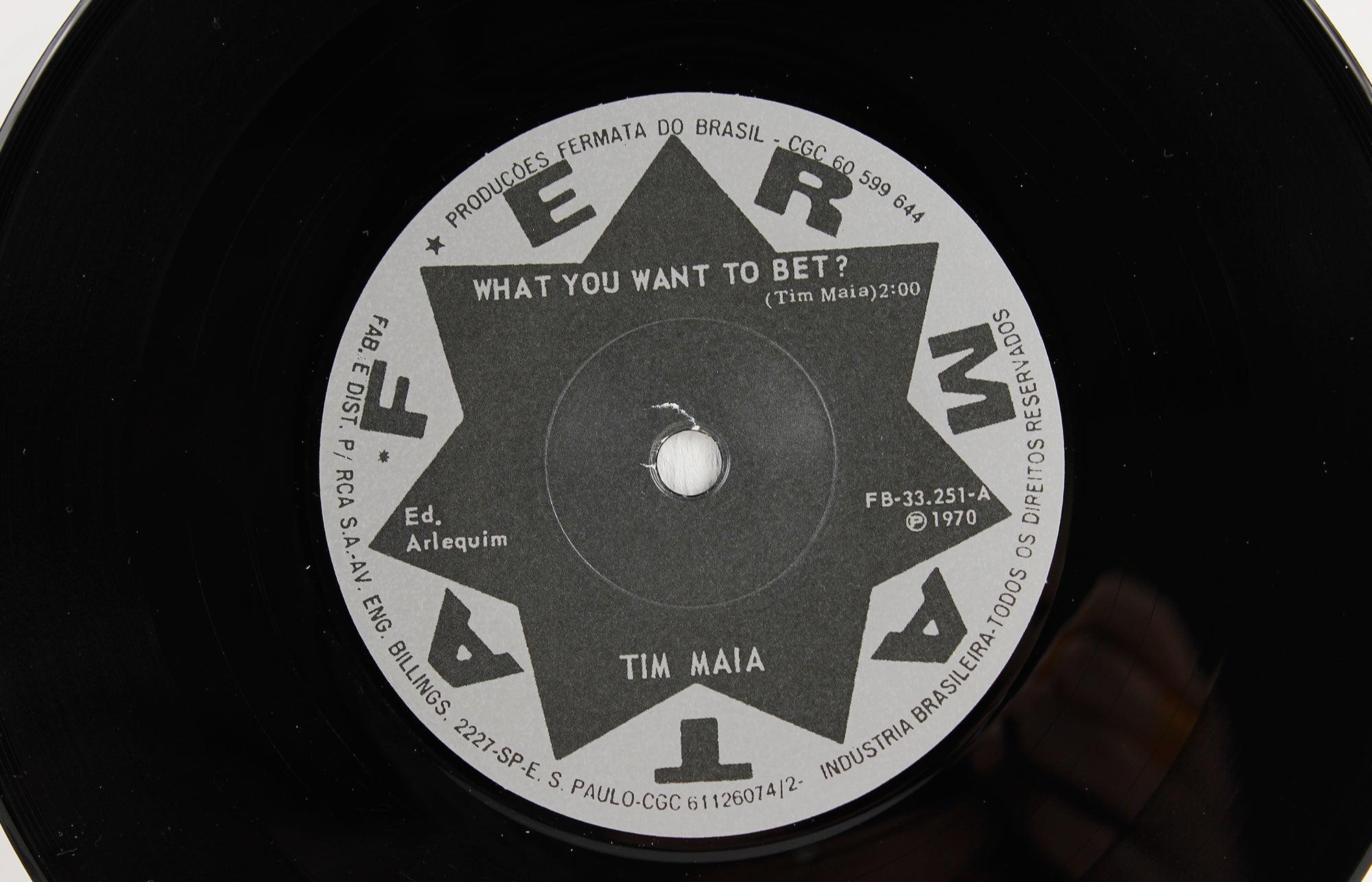 What You Want To Bet / These Are The Songs – 7" Vinyl