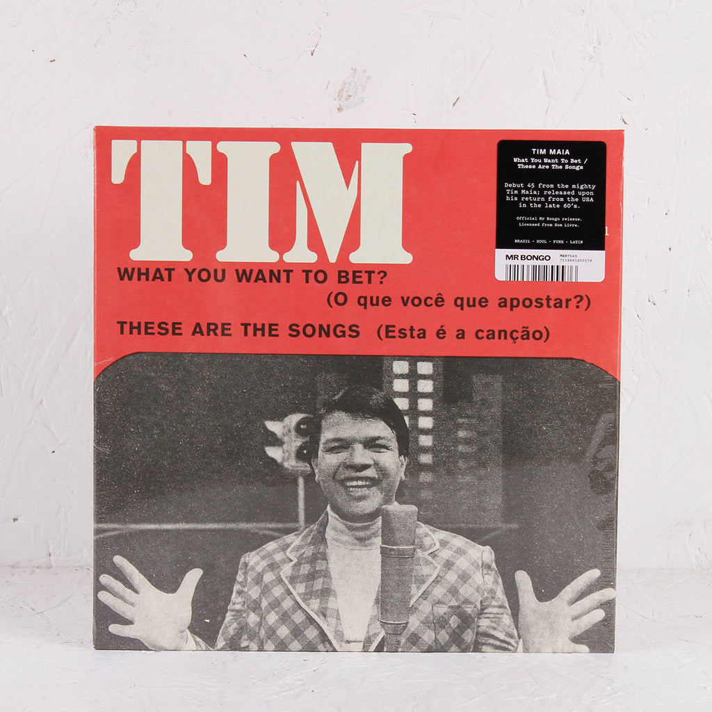 What You Want To Bet / These Are The Songs – 7" Vinyl