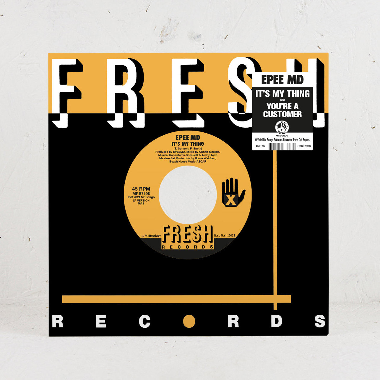 It's My Thing / You're A Customer  – Vinyl 7"