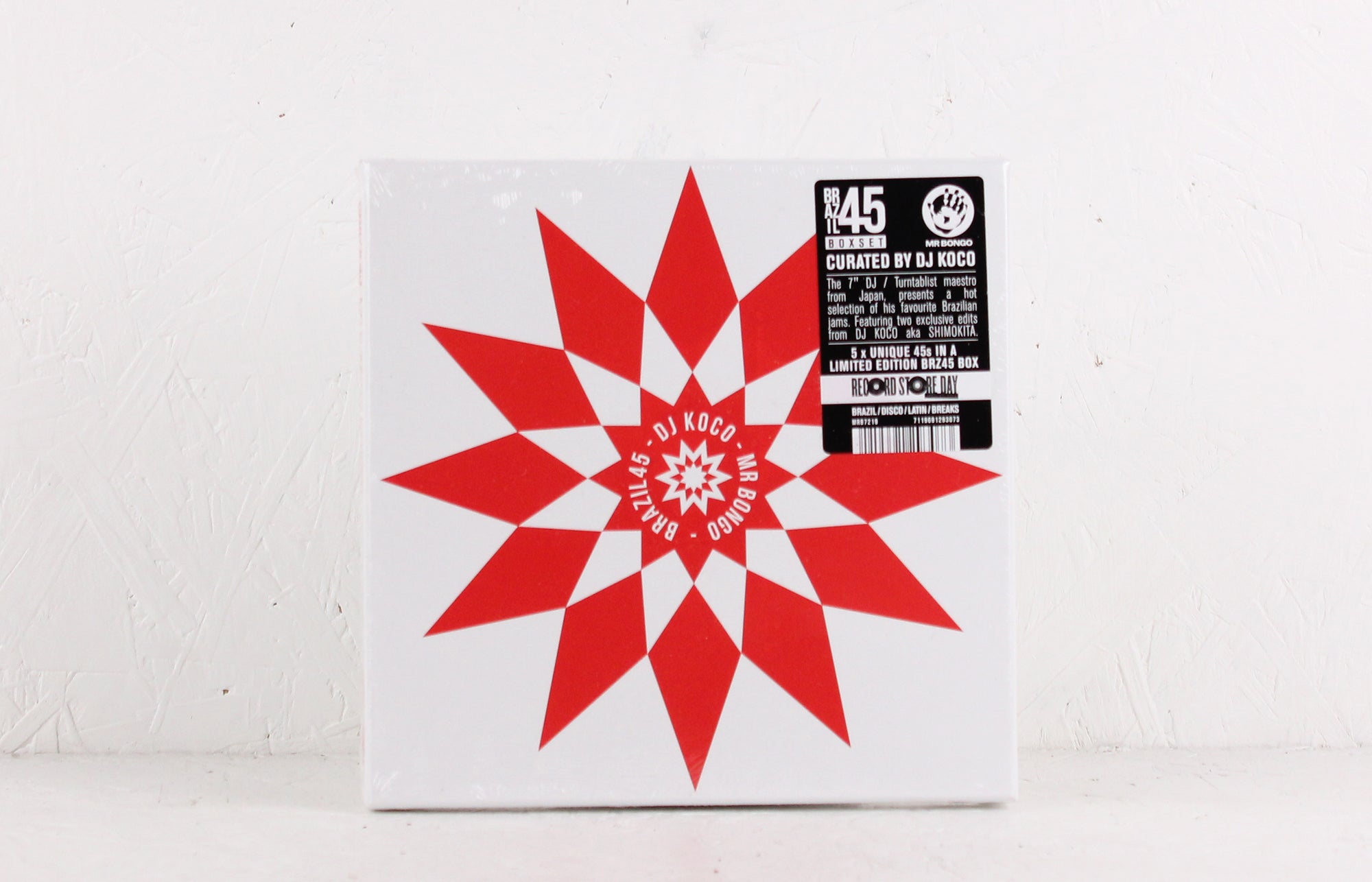 Brazil 45 Boxset Curated by DJ KOCO aka SHIMOKITA - 5 x Vinyl 7"