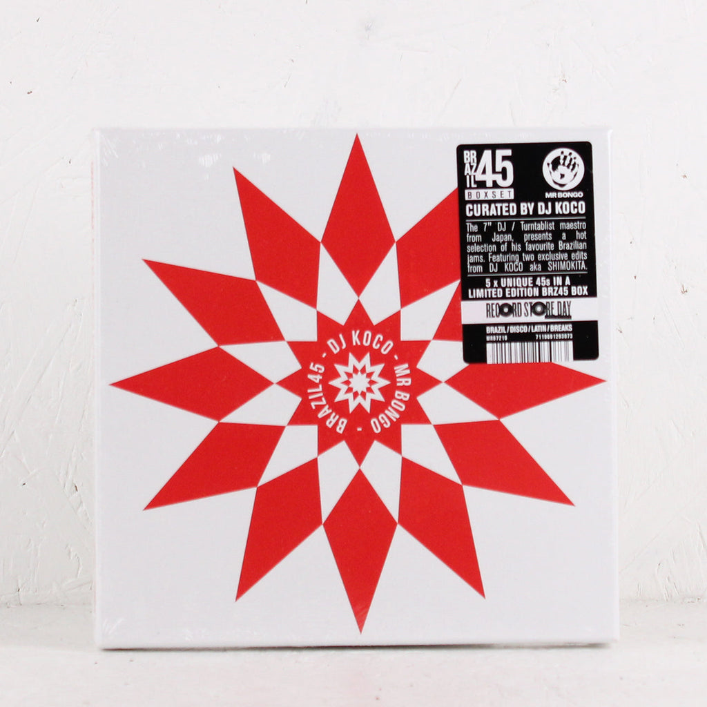 Brazil 45 Boxset Curated by DJ KOCO aka SHIMOKITA - 5 x Vinyl 7"
