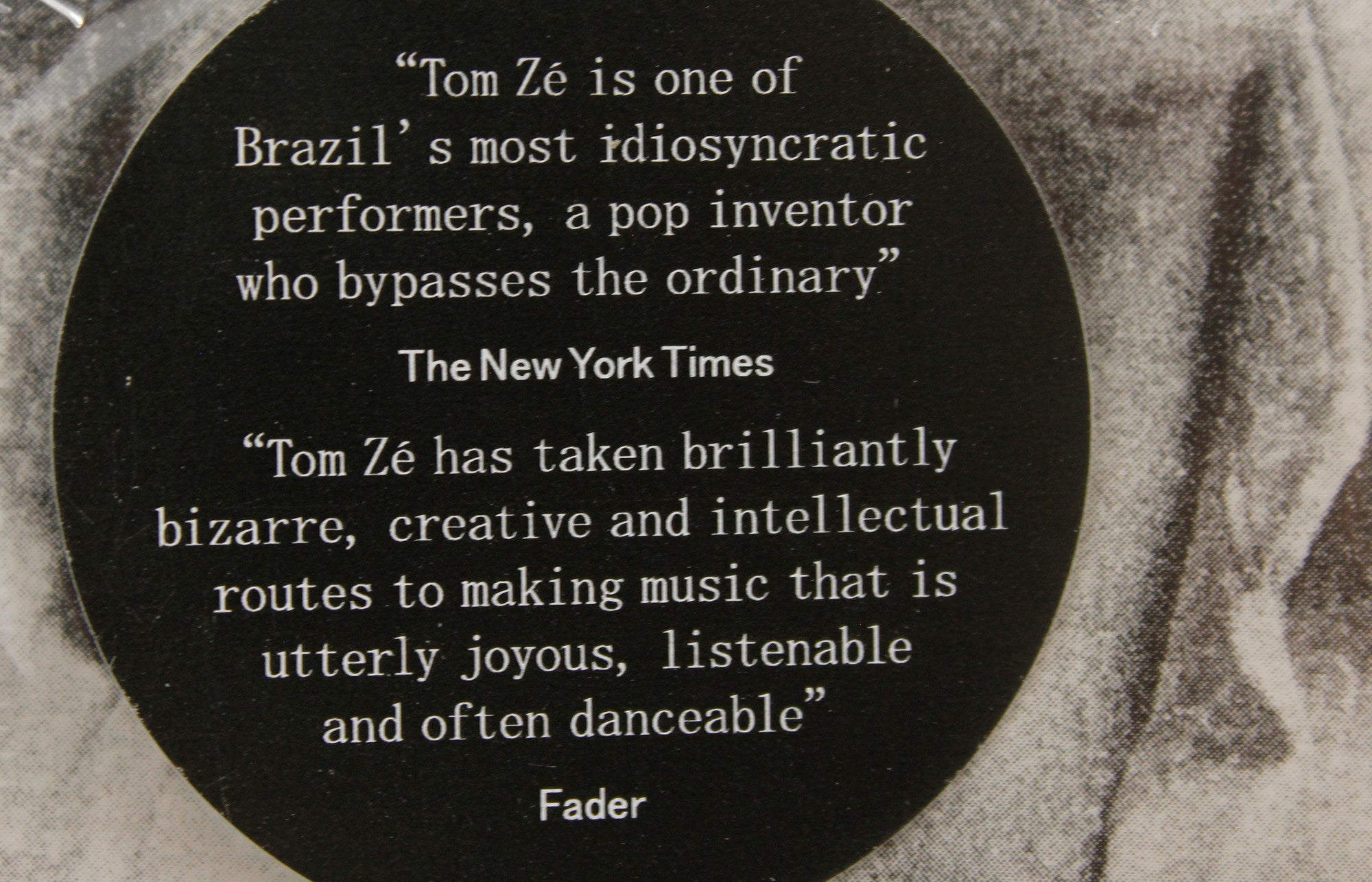 Tom Ze – Vinyl LP/CD