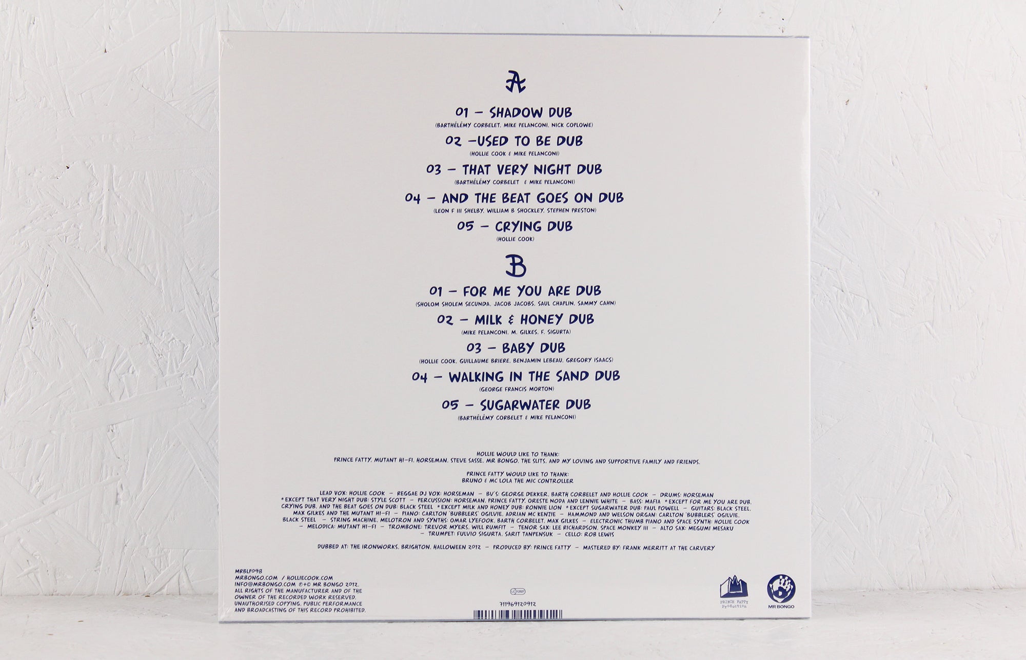 Prince Fatty Presents Hollie Cook In Dub – Vinyl LP/CD