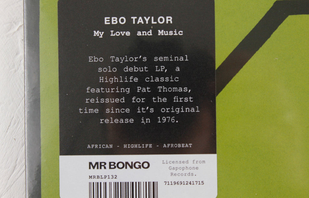 My Love And Music – Vinyl LP/CD – Mr Bongo