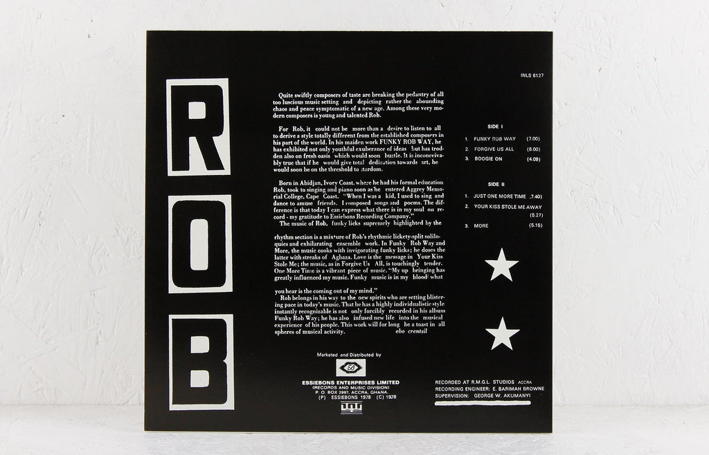 Rob (Funky Rob Way) – Vinyl LP/CD