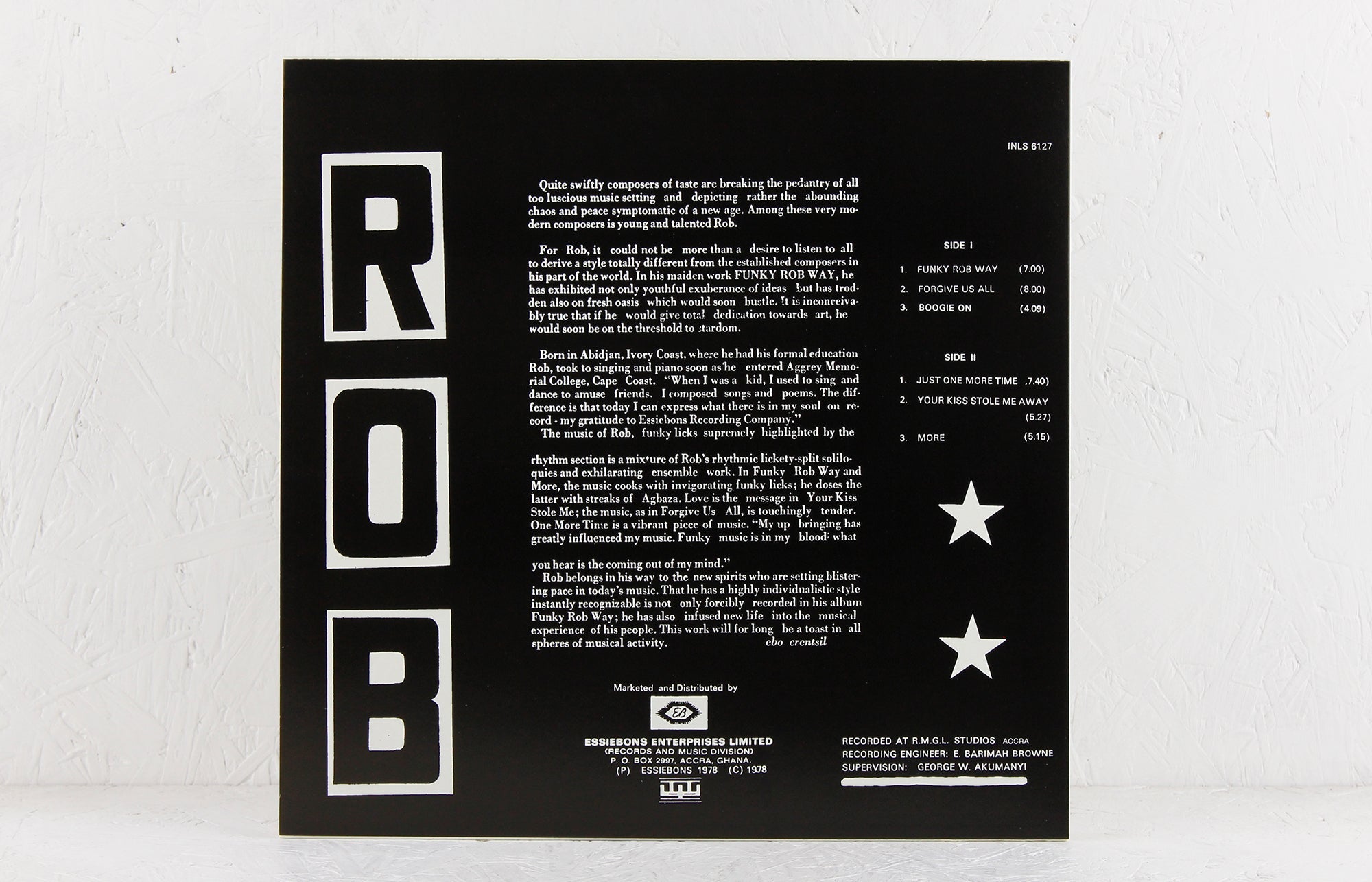 Rob (Funky Rob Way) – Vinyl LP/CD