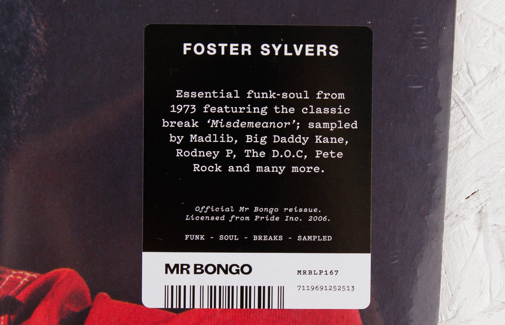 Foster Sylvers – Vinyl LP/CD