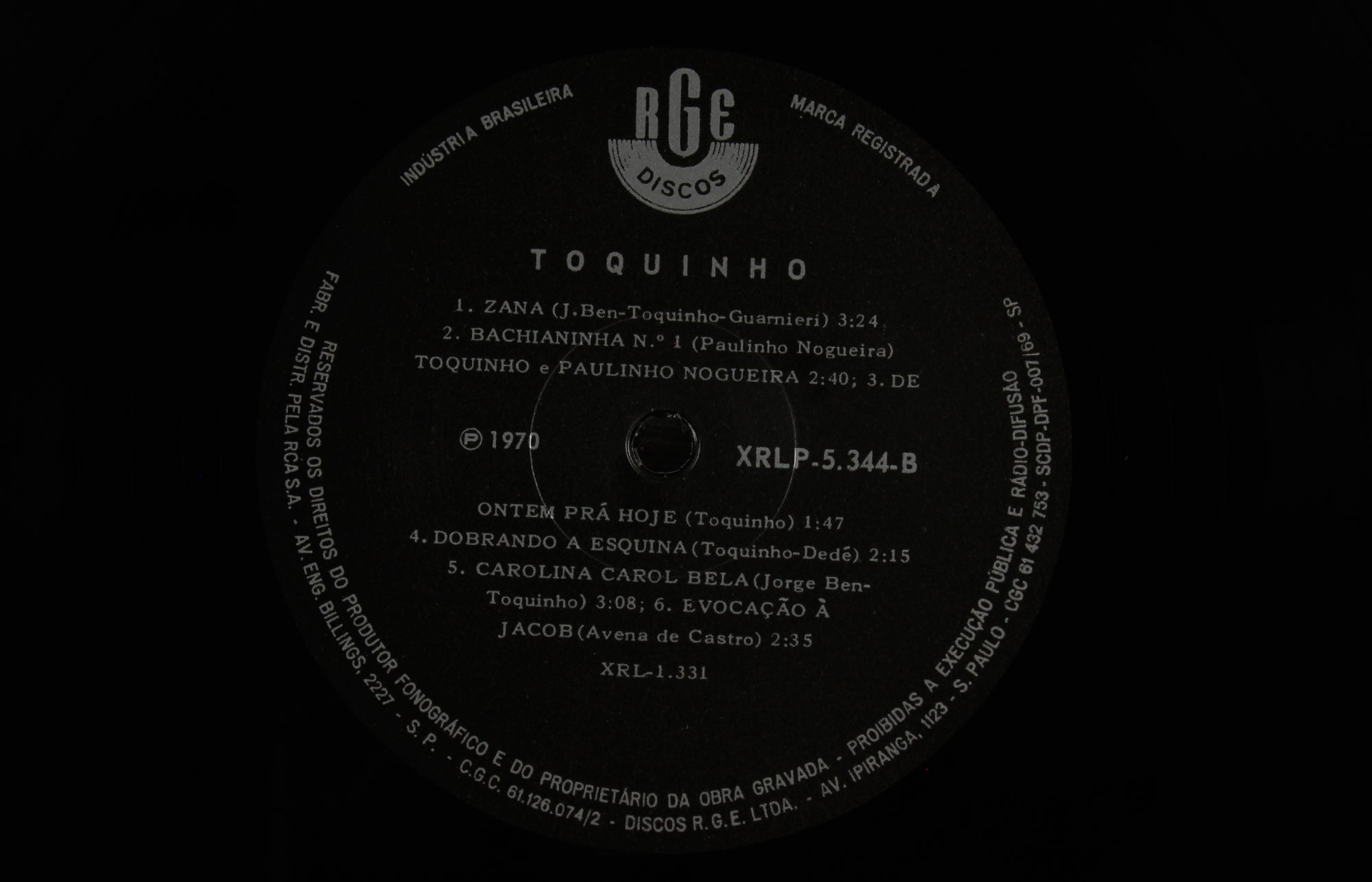 Toquinho – Vinyl LP/CD
