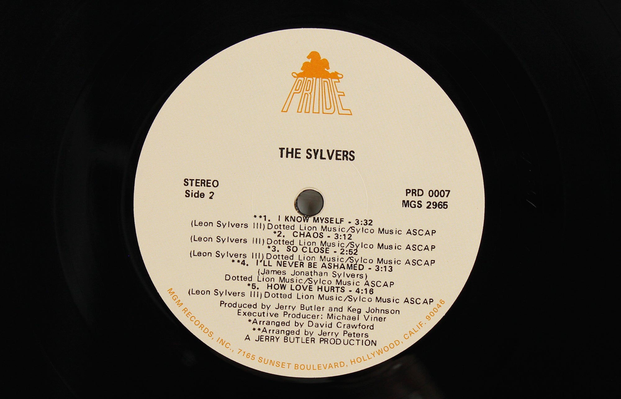 The Sylvers – Vinyl LP