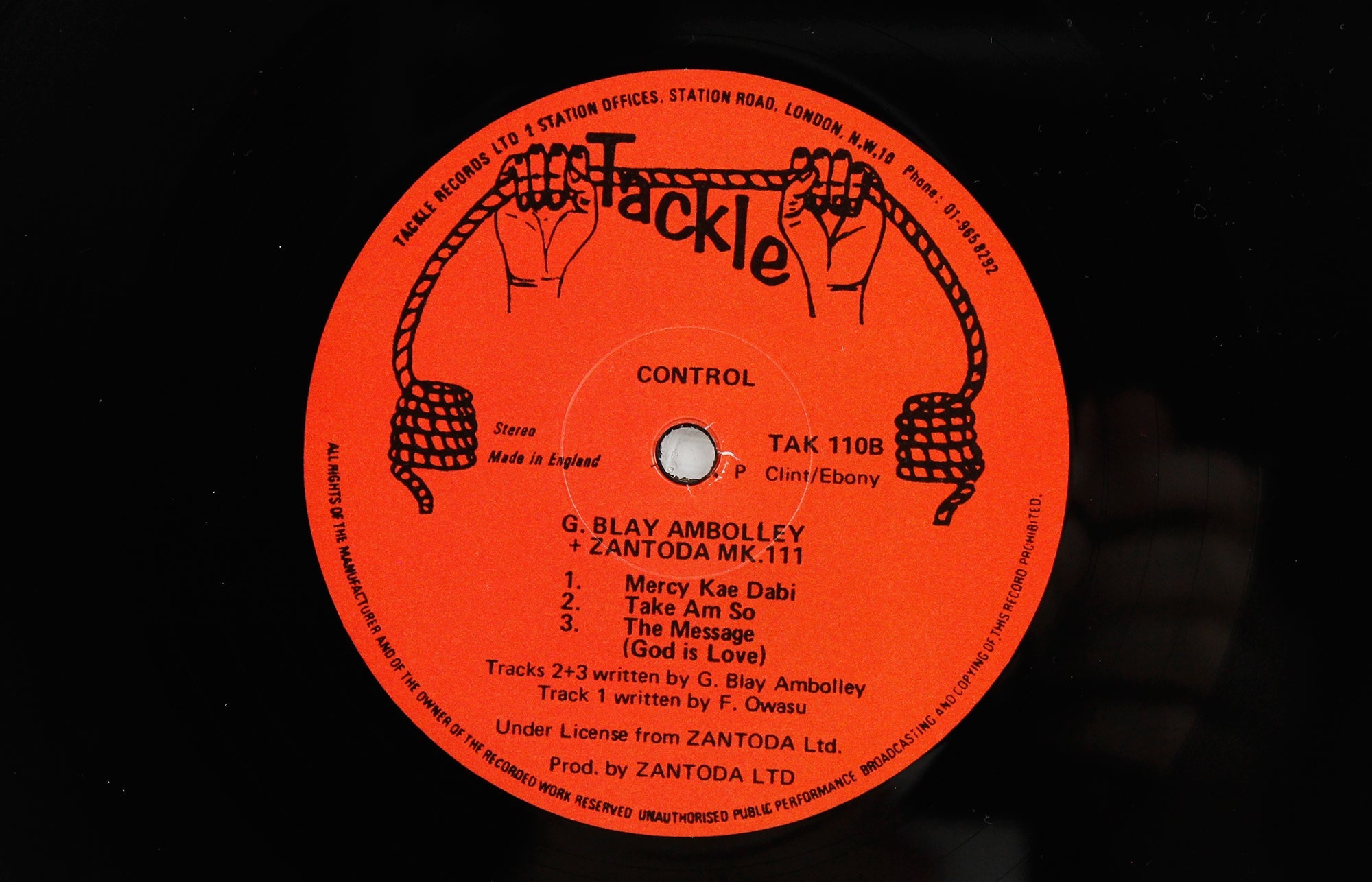 Control – Vinyl LP/CD