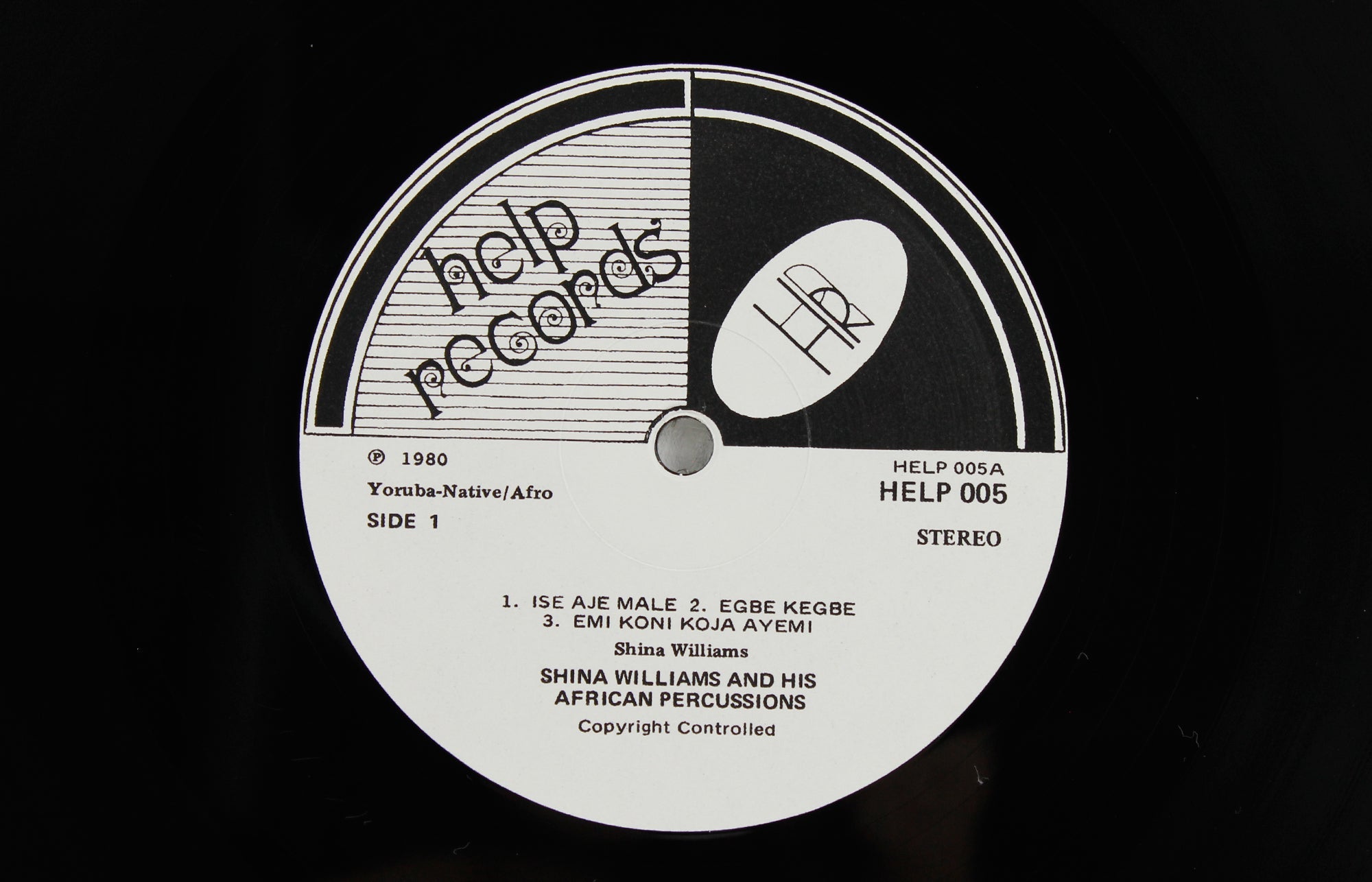 Shina Williams - Vinyl LP