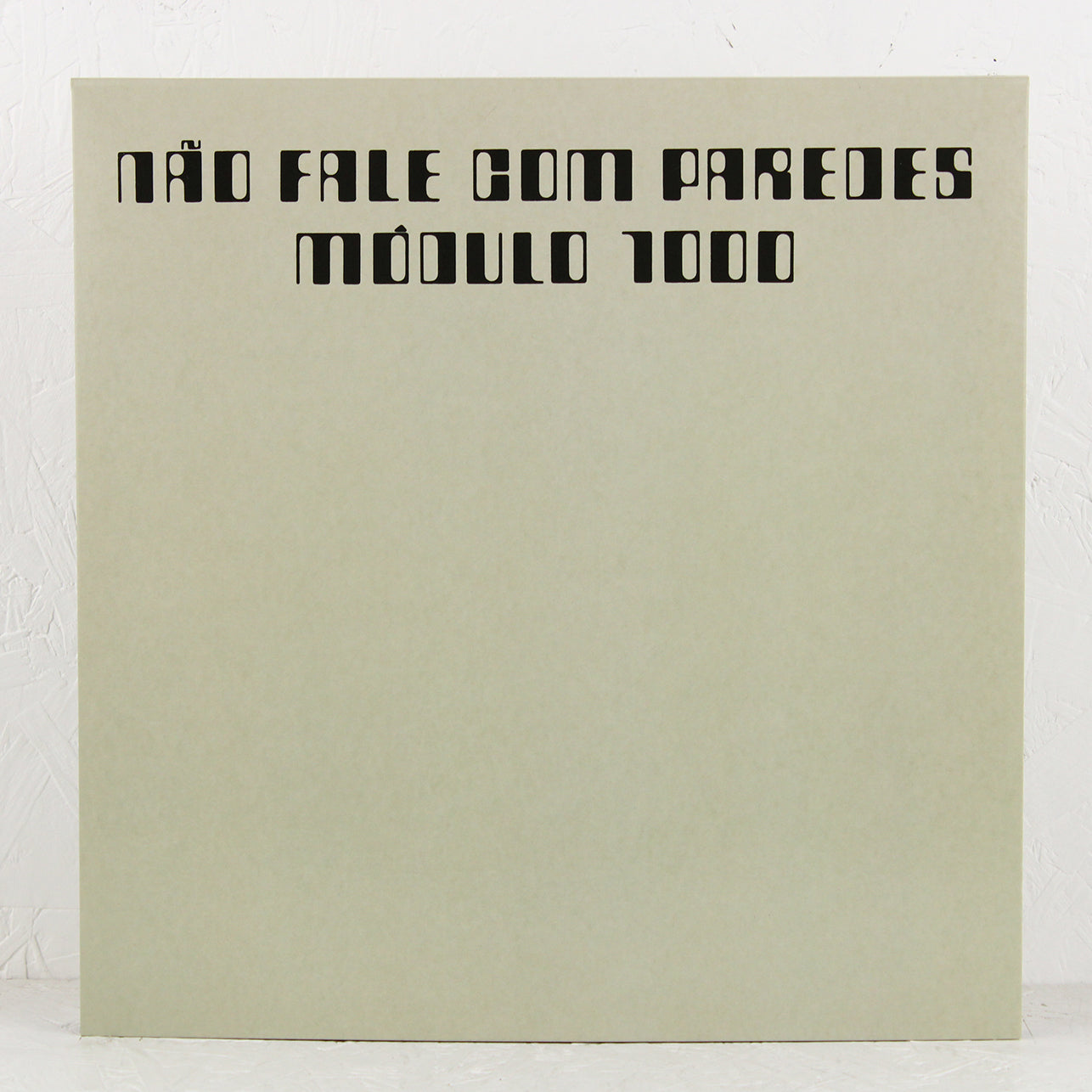 Não Fale Com Paredes – Vinyl LP/CD