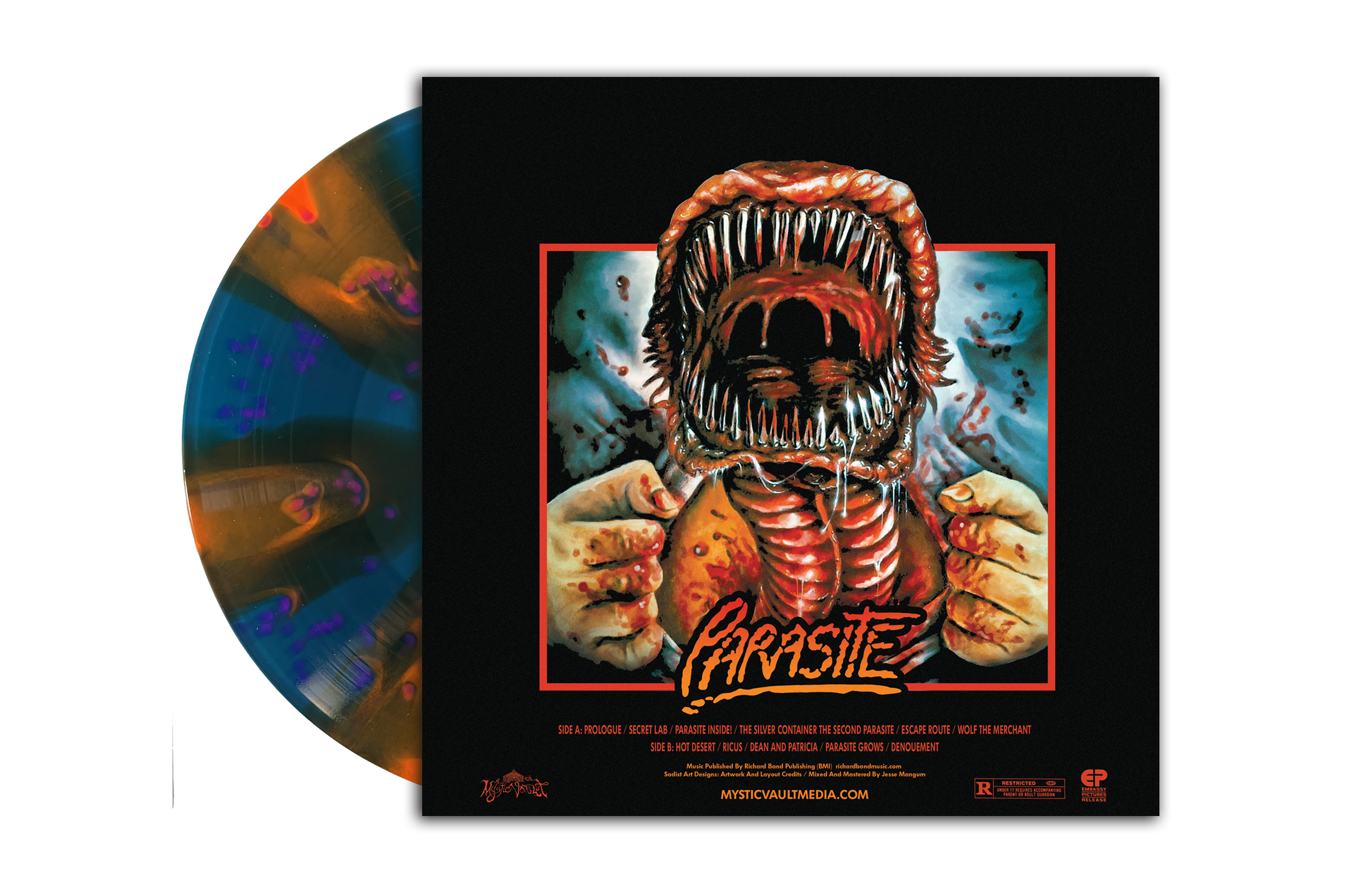 PARASITE (1982) ORIGINAL MOTION PICTURE SOUNDTRACK - COMPOSED BY RICHARD BAND