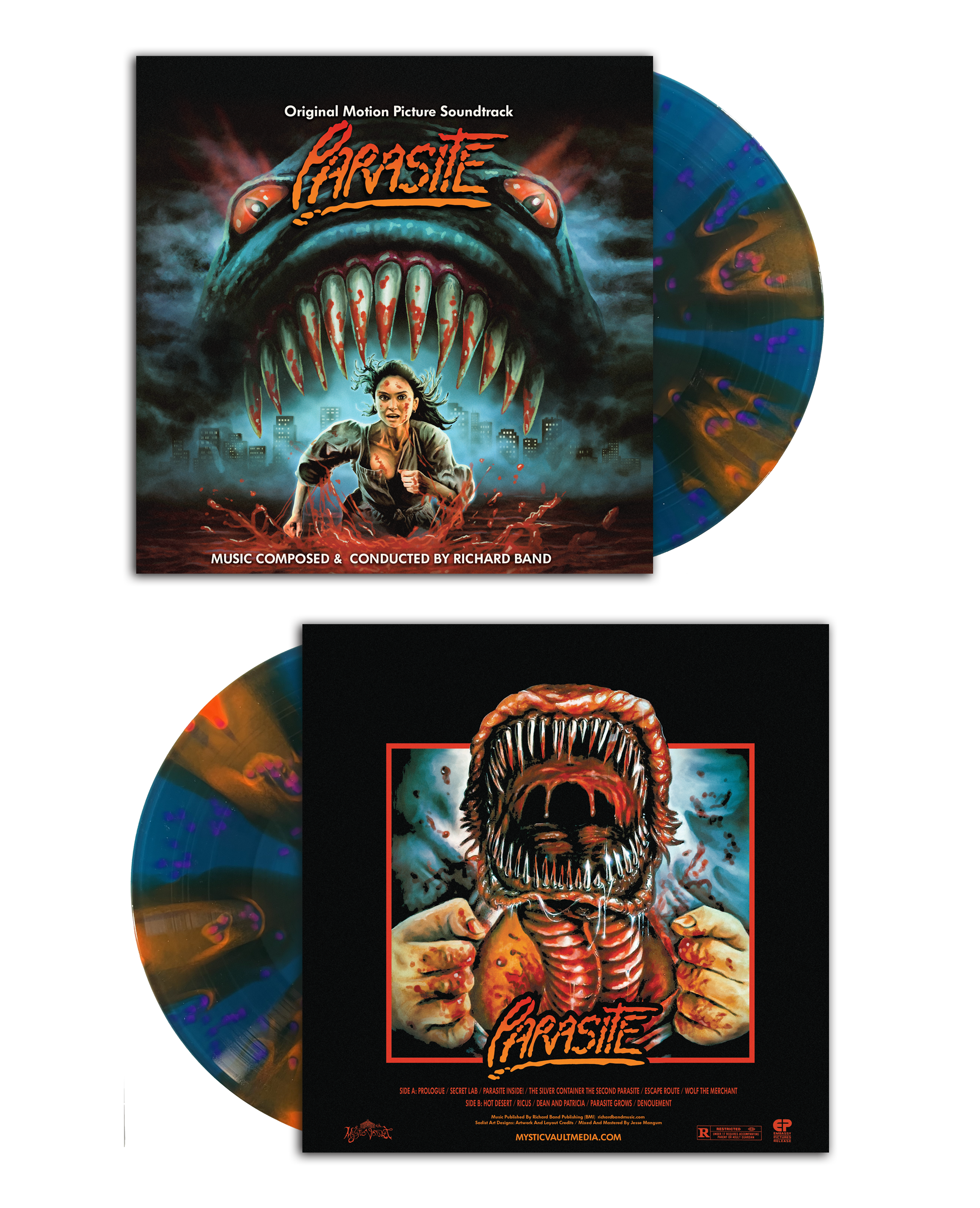 PARASITE (1982) ORIGINAL MOTION PICTURE SOUNDTRACK - COMPOSED BY RICHARD BAND