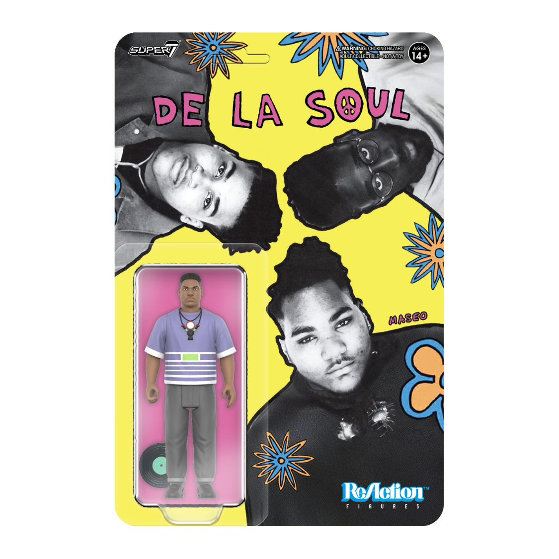 De La Soul - Me, Myself and I ReAction Bundle Set (3x3.75" Figures)