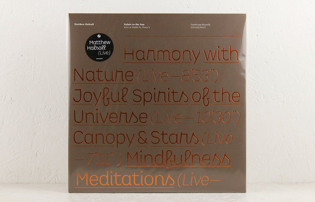 Salute to the Sun – Live at Hallé St. Peter's – Vinyl 2LP